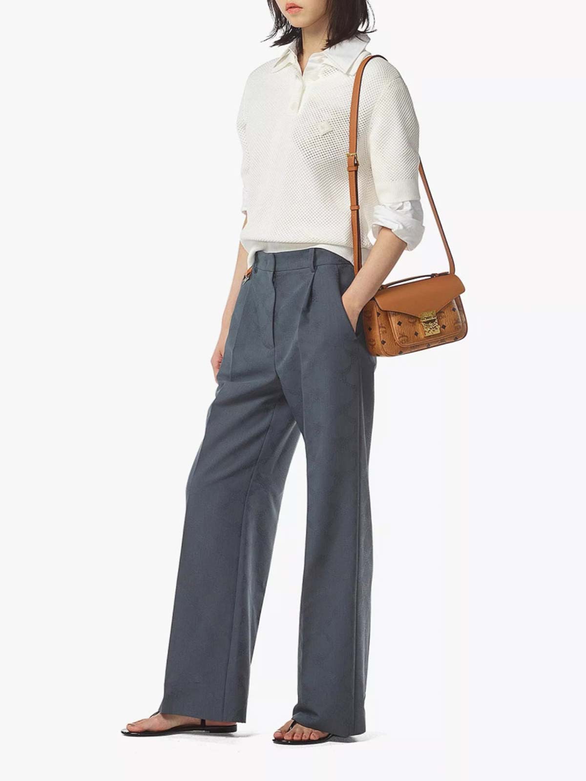 Medium Tracy Crossbody Bag MWRFSXT01CO001CO (MCM / ハンドバッグ・ショルダーバッグ ) | MCM (エムシーエム)(4)