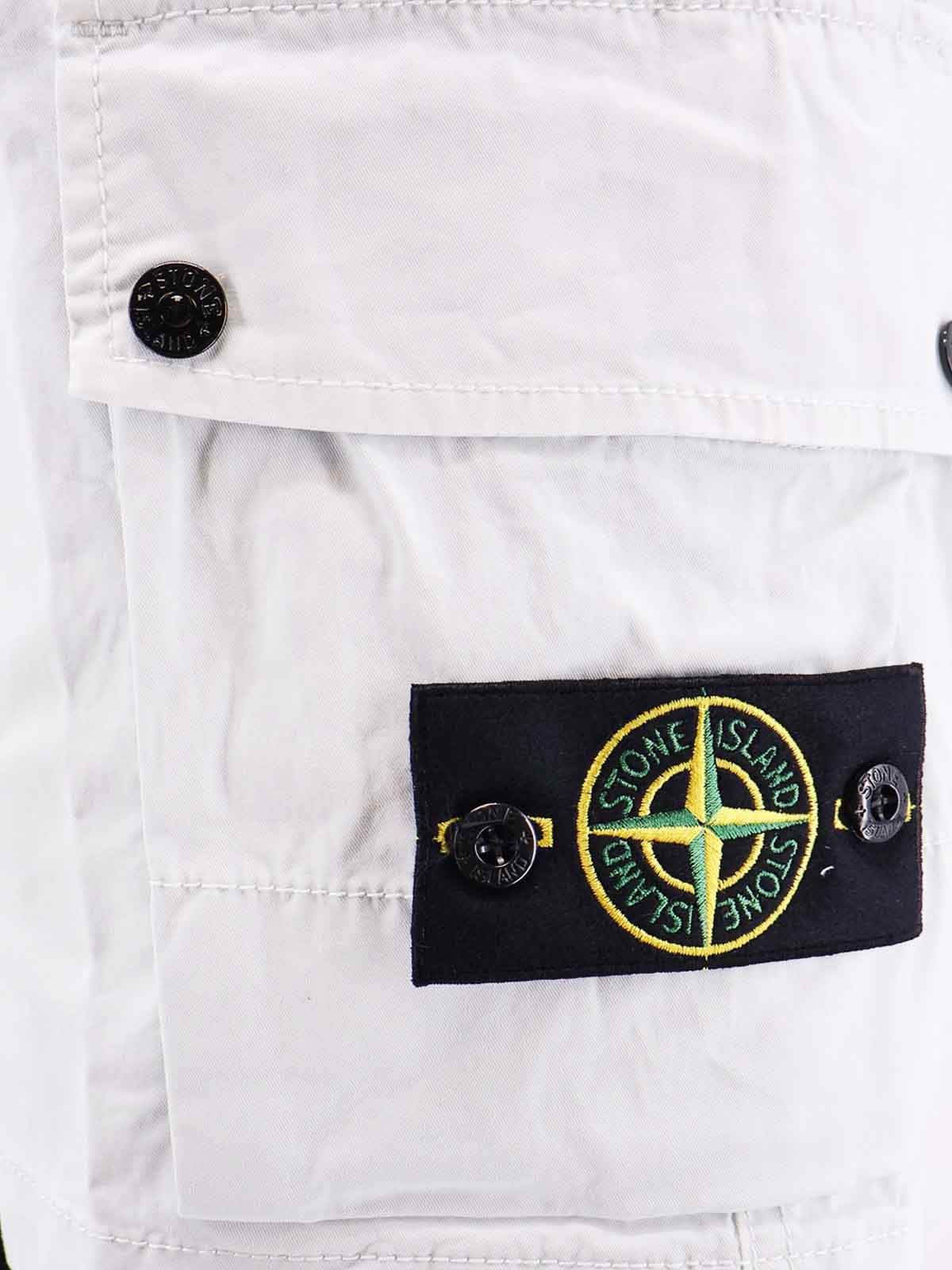 Bermuda shorts in organic cotton L1S15L100019S0A10V0041 (STONE ISLAND / ショートパンツ ) | STONE ISLAND (ストーンアイランド)(2)
