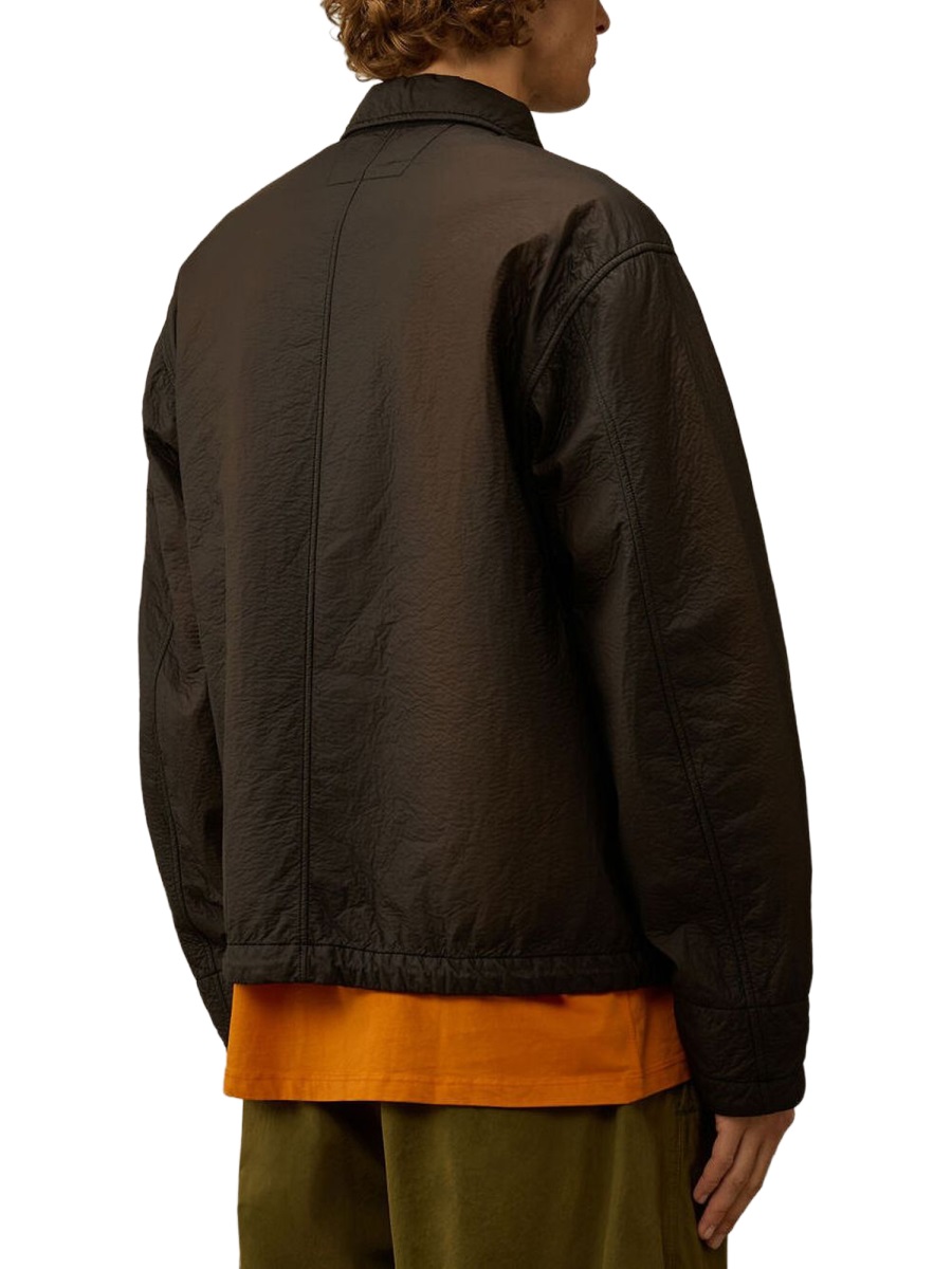 JACKET WITH LOGO PATCH 19CMOW221A110403G999 (C.P. Company / レザー&ファージャケット・コート ) | C.P. Company (シーピーカンパニー)(2)
