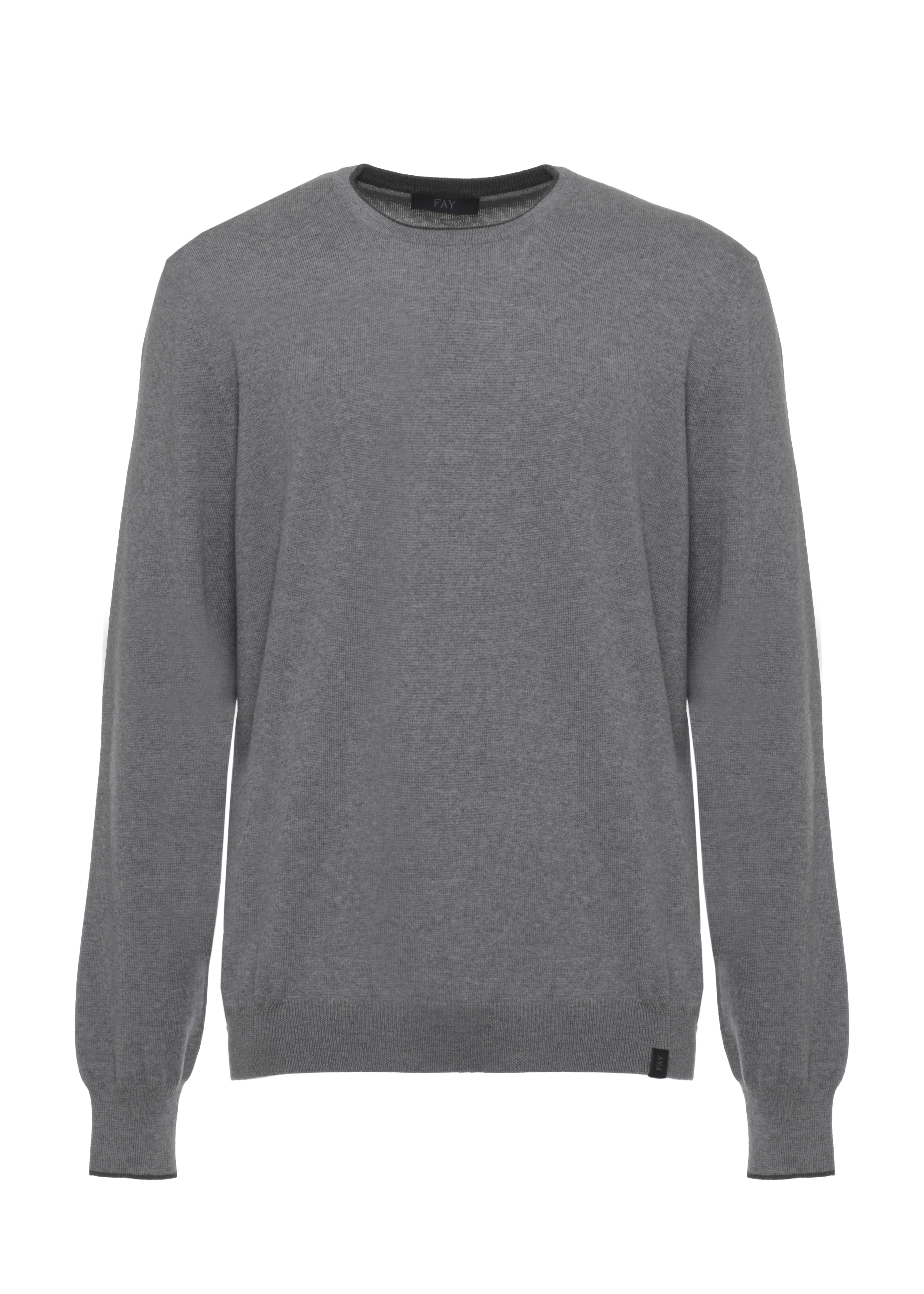Fay Sweaters Grey NMMC1512230WJF006B (Fay / ニット・セーター・カーディガン ) | Fay (フェイ)
