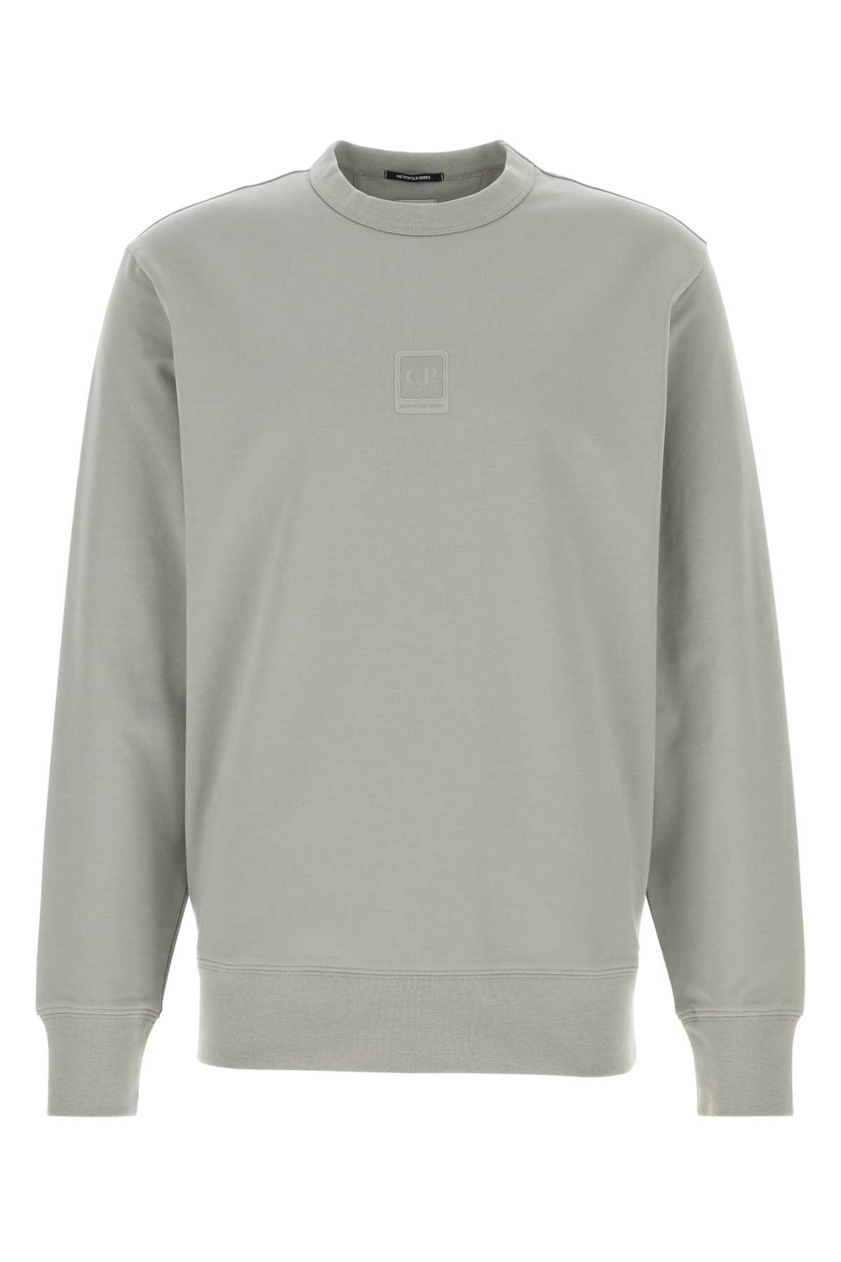 Grey stretch cotton sweatshirt 20CLSS008A006452W936 (C.P. Company / スウェット・フーディー ) | C.P. Company (シーピーカンパニー)