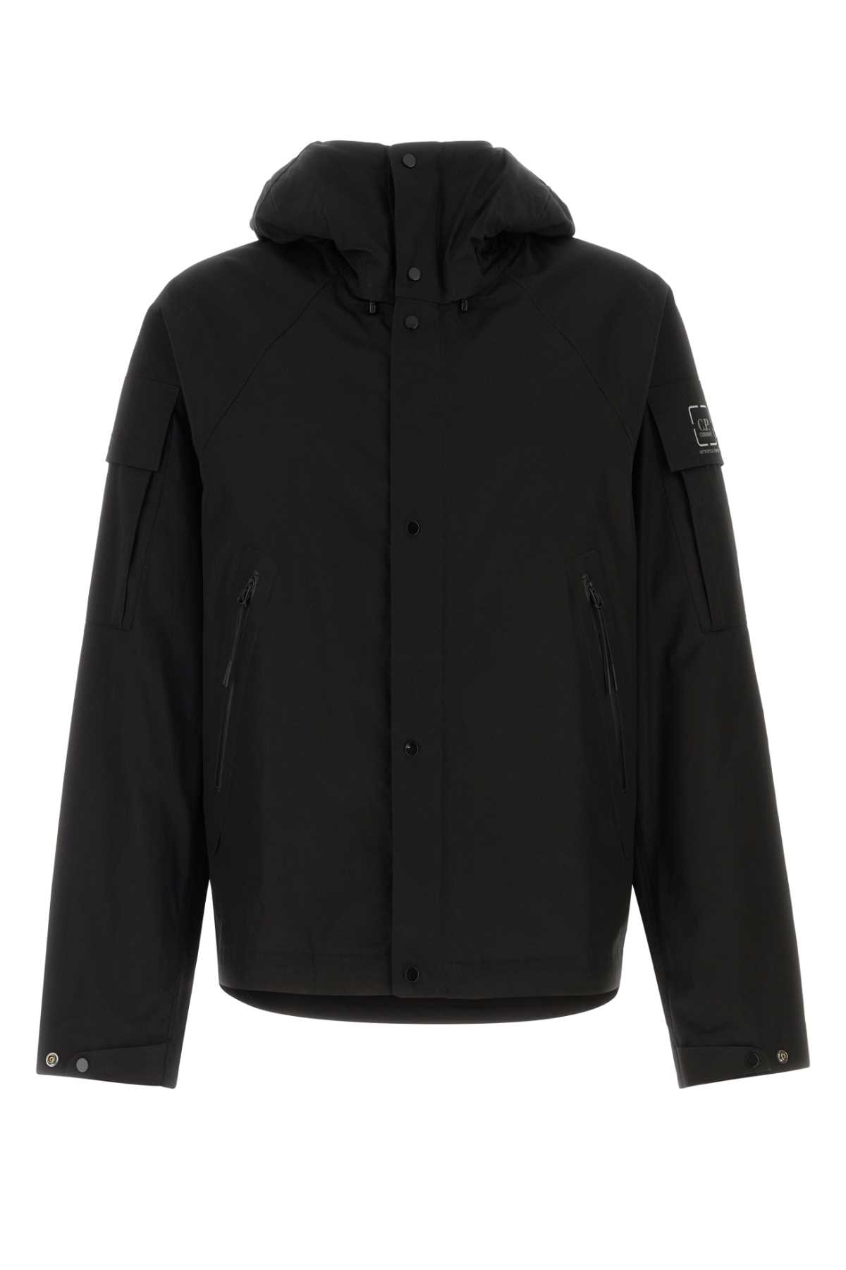 Black cotton jacket 20CLOW003A110542A999 (C.P. Company / カジュアルジャケット ) | C.P. Company (シーピーカンパニー)