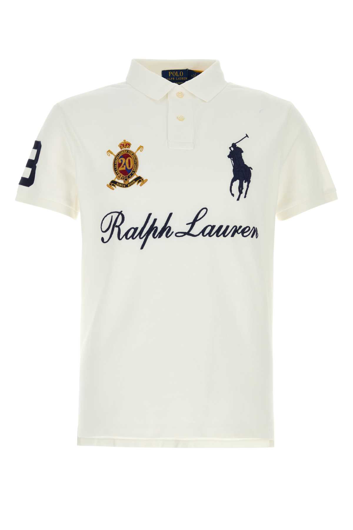 White piquet polo shirt 710P07311002 (Polo Ralph Lauren / ポロシャツ ) | Polo Ralph Lauren (ポロ ラルフ ローレン)