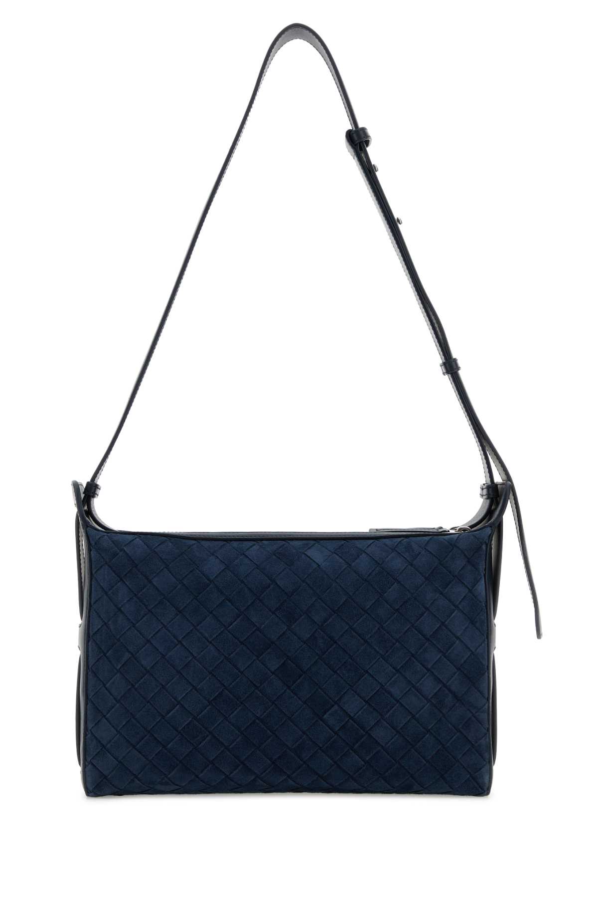 Navy blue suede Tribeca Handle crossbody bag 836016V1QE54035 (Bottega Veneta / ハンドバッグ・ショルダーバッグ ) | Bottega Veneta (ボッテガ・ヴェネタ)(2)