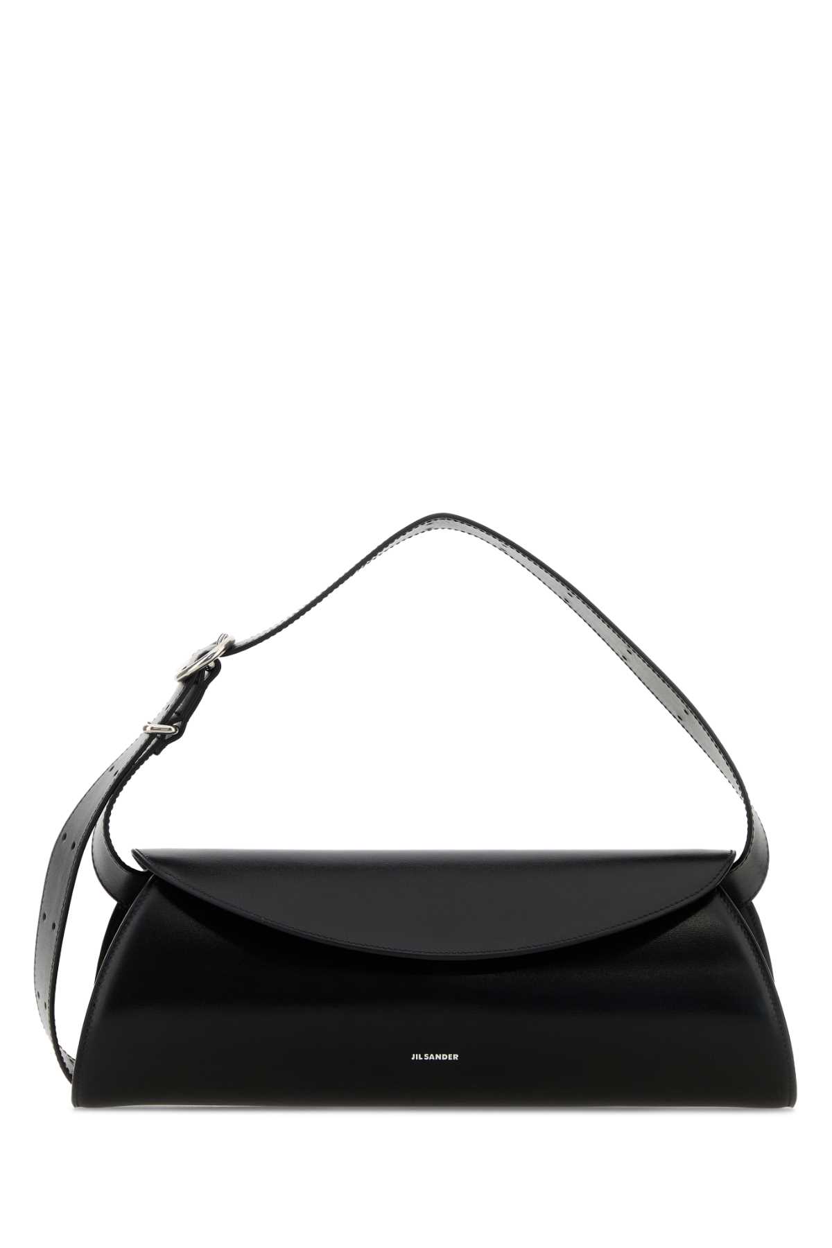 Black leather Cannolo Grande shoulder bag J25WD0010P5646001 (Jil Sander / ハンドバッグ・ショルダーバッグ ) | Jil Sander (ジルサンダー)