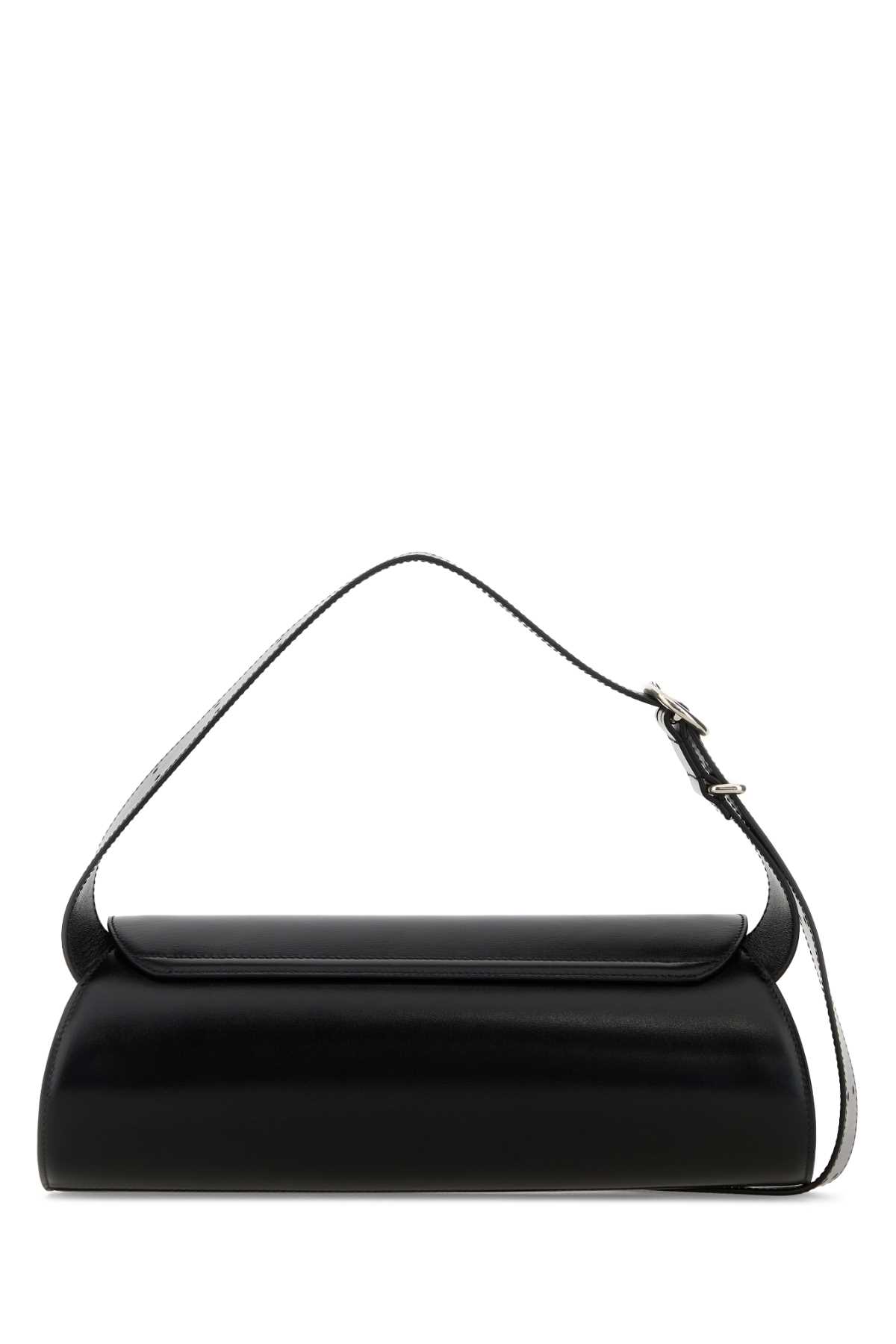 Black leather Cannolo Grande shoulder bag J25WD0010P5646001 (Jil Sander / ハンドバッグ・ショルダーバッグ ) | Jil Sander (ジルサンダー)(2)