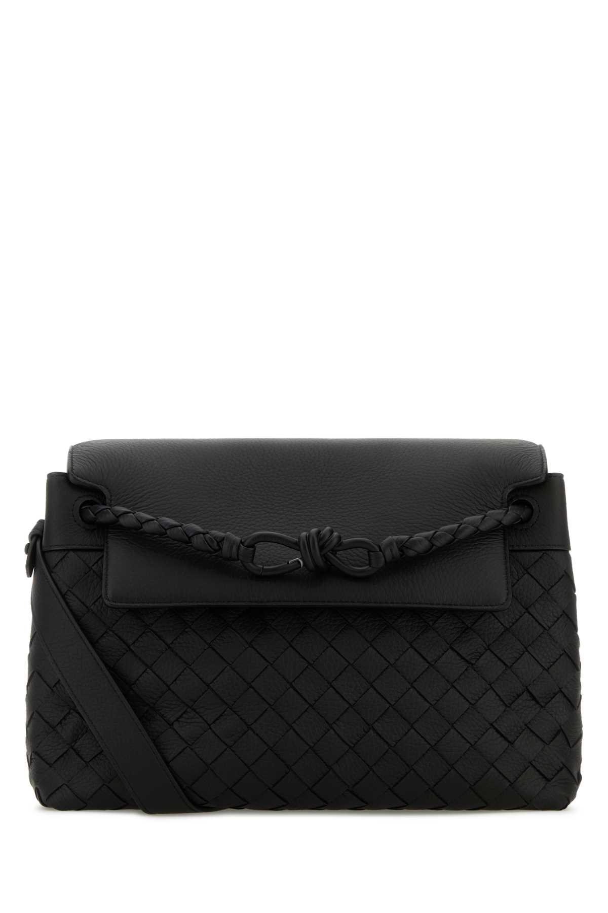 Black leather small Andiamo crossbody bag 815781V5WN58966 (Bottega Veneta / ハンドバッグ・ショルダーバッグ ) | Bottega Veneta (ボッテガ・ヴェネタ)
