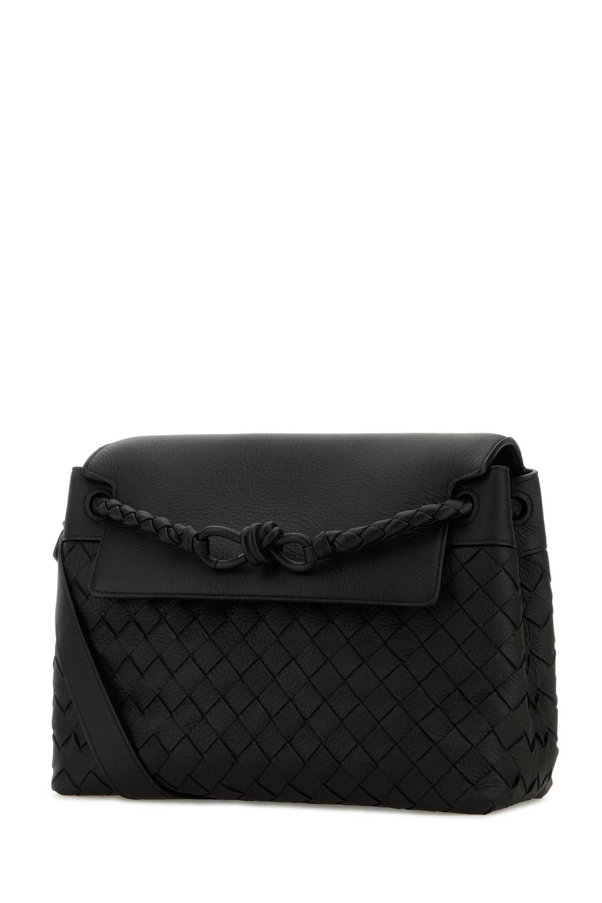 Black leather small Andiamo crossbody bag 815781V5WN58966 (Bottega Veneta / ハンドバッグ・ショルダーバッグ ) | Bottega Veneta (ボッテガ・ヴェネタ)(1)