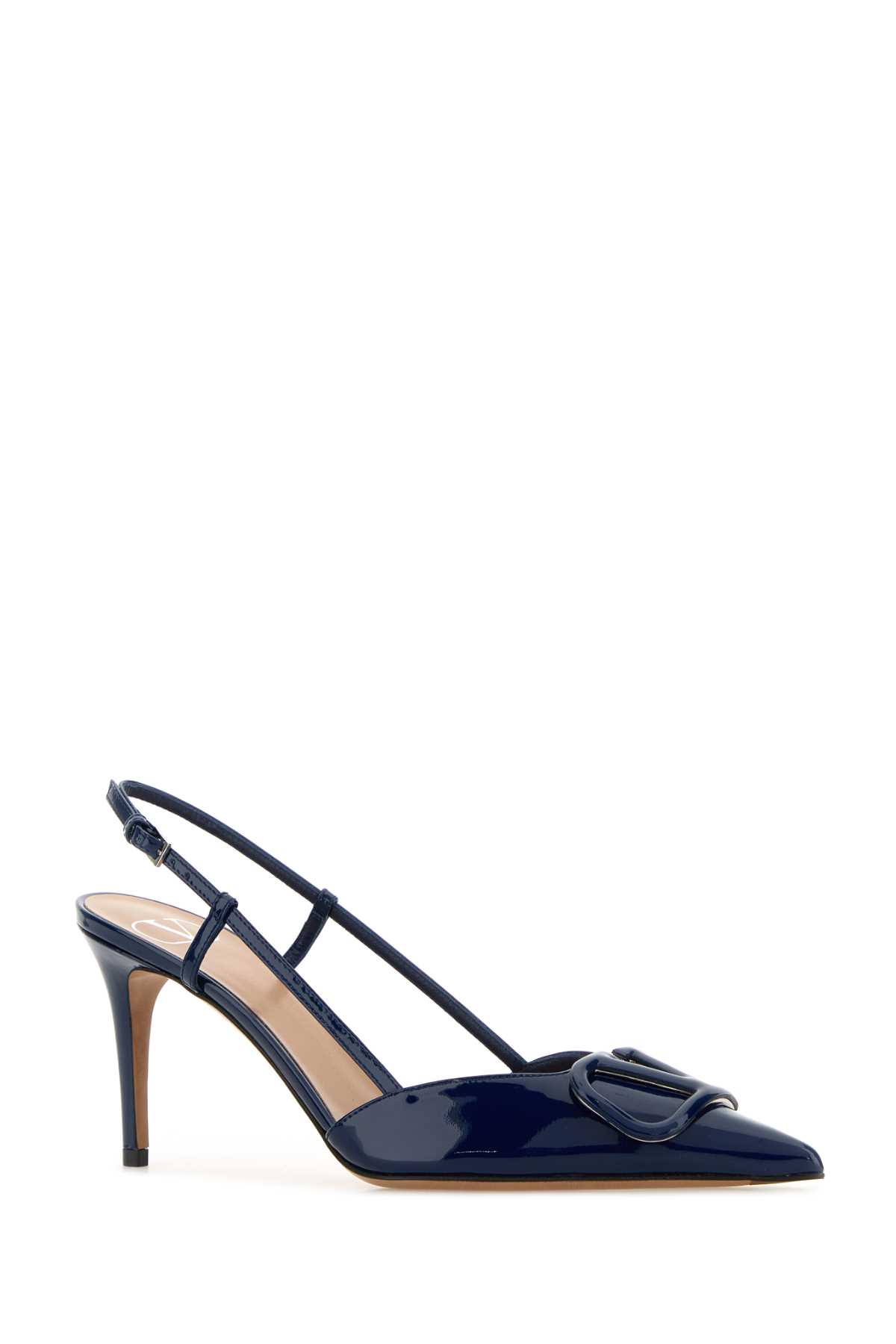 Navy blue leather VLogo Signature pumps 8W2S0R01TMKFI8 (Valentino Garavani / パンプス・ハイヒール ) | Valentino Garavani (ヴァレンティノ)(1)