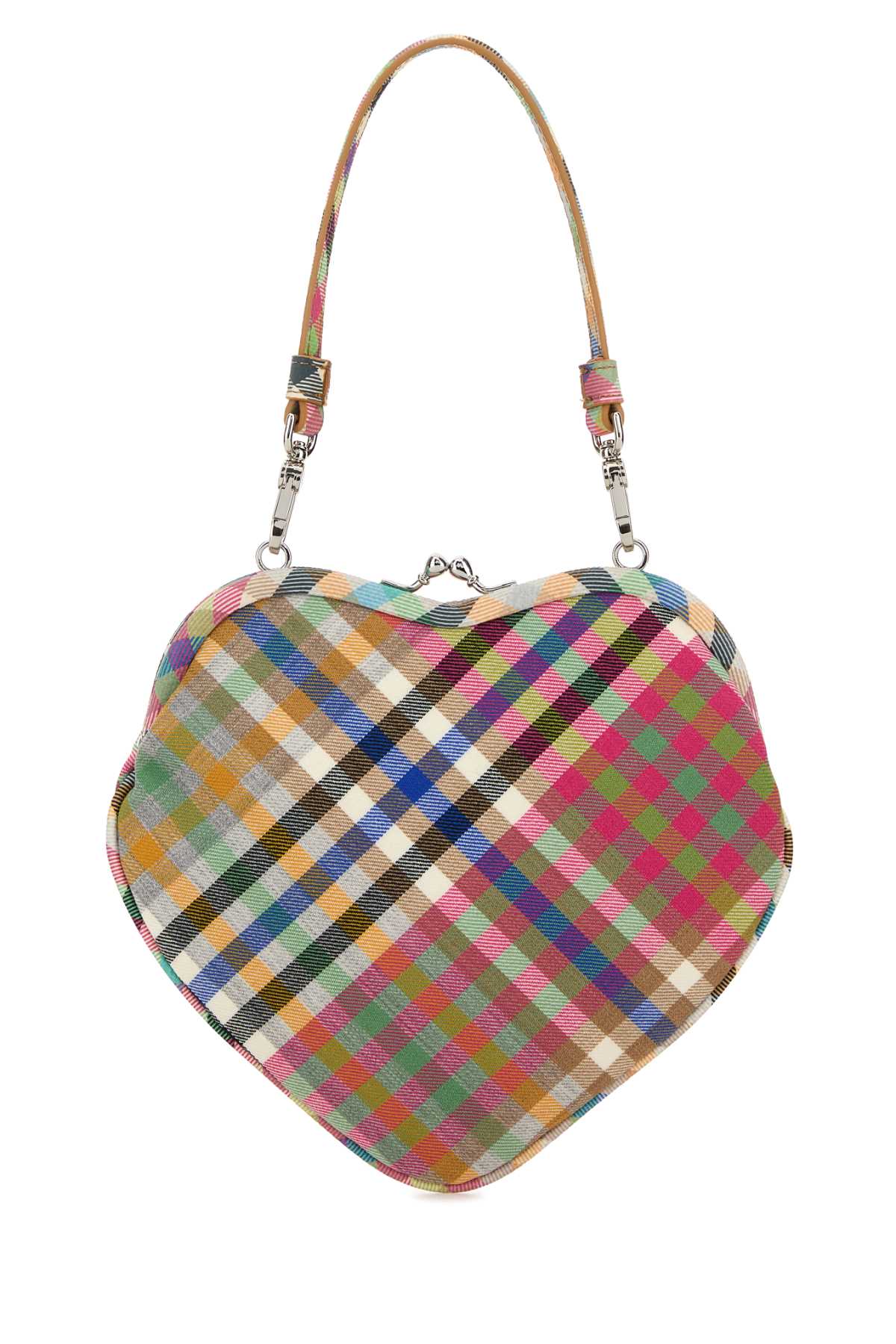 Embroidered fabric Belle Heart Frame handbag 4B01000CWW01CVO215 (Vivienne Westwood / ハンドバッグ・ショルダーバッグ ) | Vivienne Westwood (ヴィヴィアン・ウェストウッド)(2)