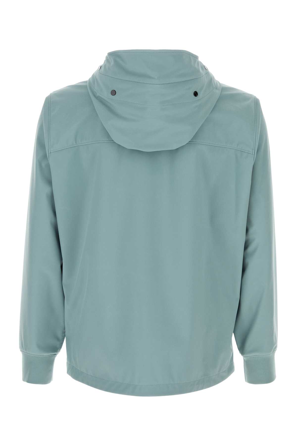 Light blue stretch polyester jacket 20CMOW728A005968A809 (C.P. Company / カジュアルジャケット ) | C.P. Company (シーピーカンパニー)(1)