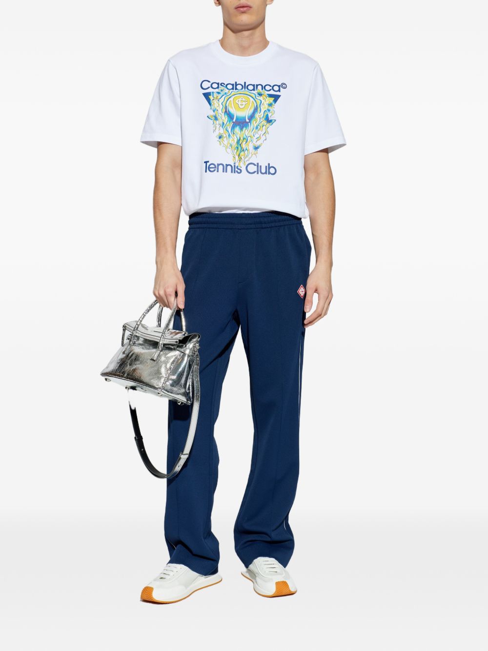 Casablanca Trousers Blue MSP26JTR19201 (Casablanca / パンツ ) | Casablanca (カサブランカ)(4)