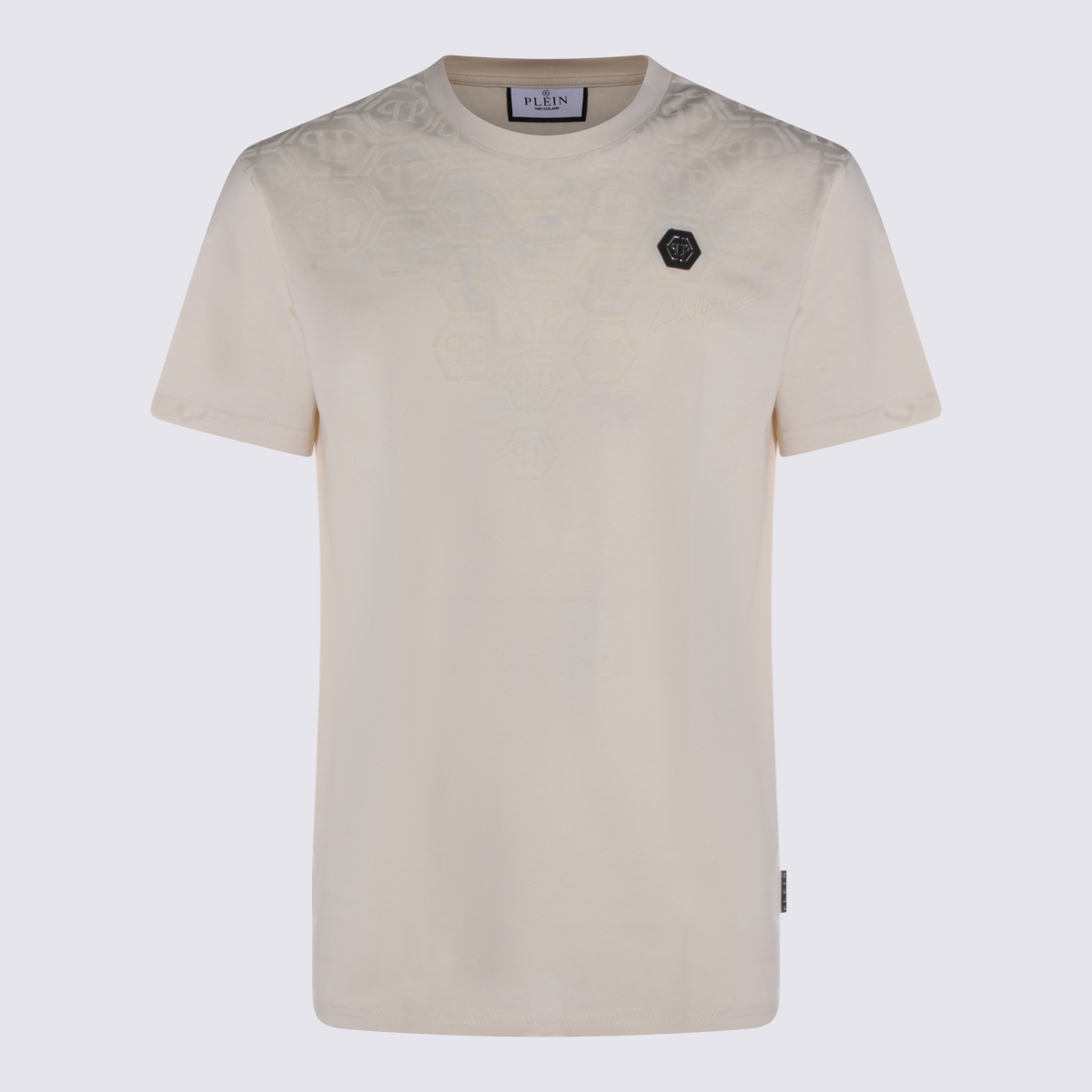 Philipp Plein T-shirts and Polos Beige SAFCMTK8682PJY002N06 (PHILIPP PLEIN / Tシャツ・カットソー ) | PHILIPP PLEIN (フィリップ プレイン)