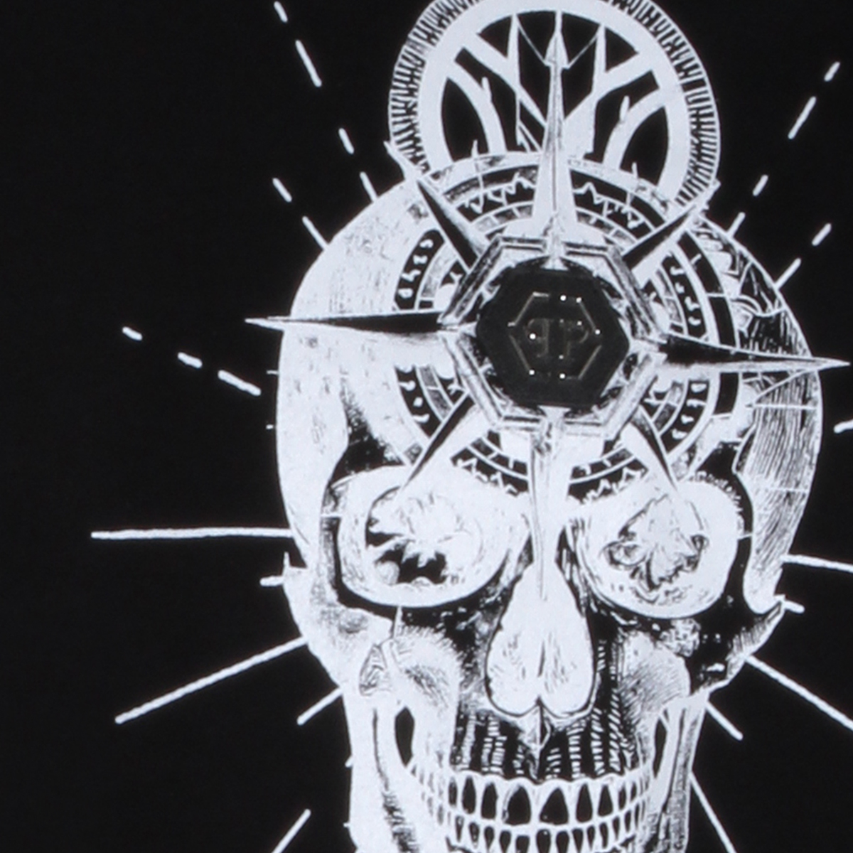 Philipp Plein T-shirts and Polos Black SAFCMTK8857PJY002N02 (PHILIPP PLEIN / Tシャツ・カットソー ) | PHILIPP PLEIN (フィリップ プレイン)(1)