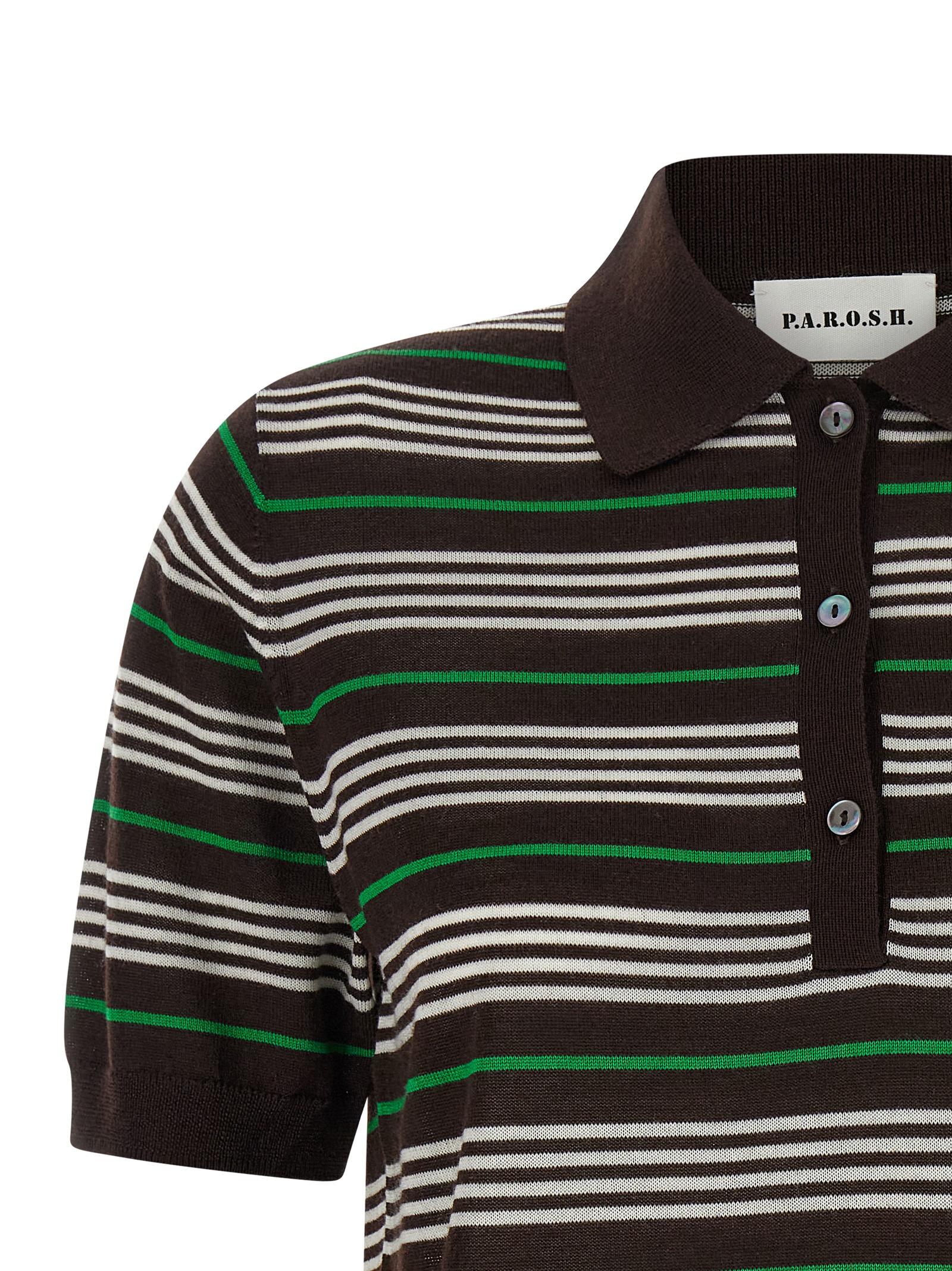 'Listripes' polo shirt D540780LISTRIPES886 (P.A.R.O.S.H. / ポロシャツ ) | P.A.R.O.S.H. (パロッシュ)(2)