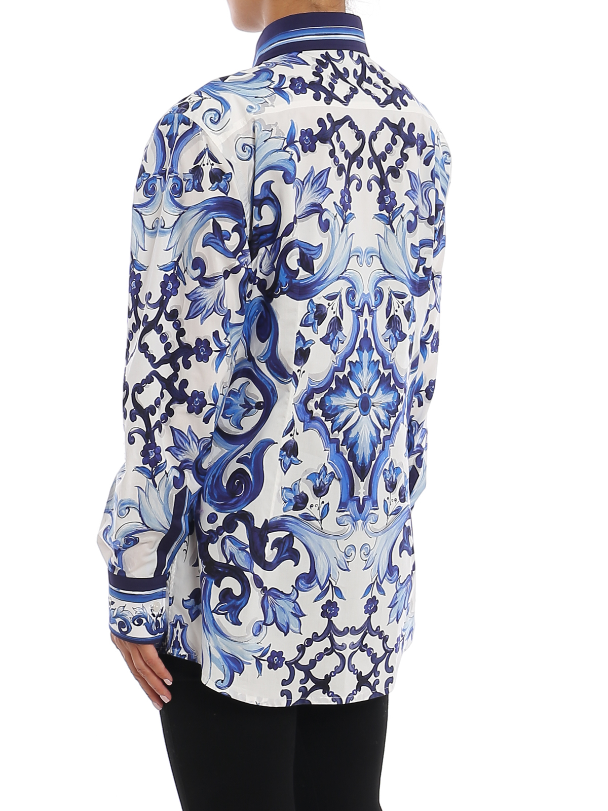 Majolica printed shirt F5J51THH5AWHA3TN (Dolce & Gabbana / シャツ・ブラウス ) | Dolce & Gabbana (ドルチェガッバーナ)(3)