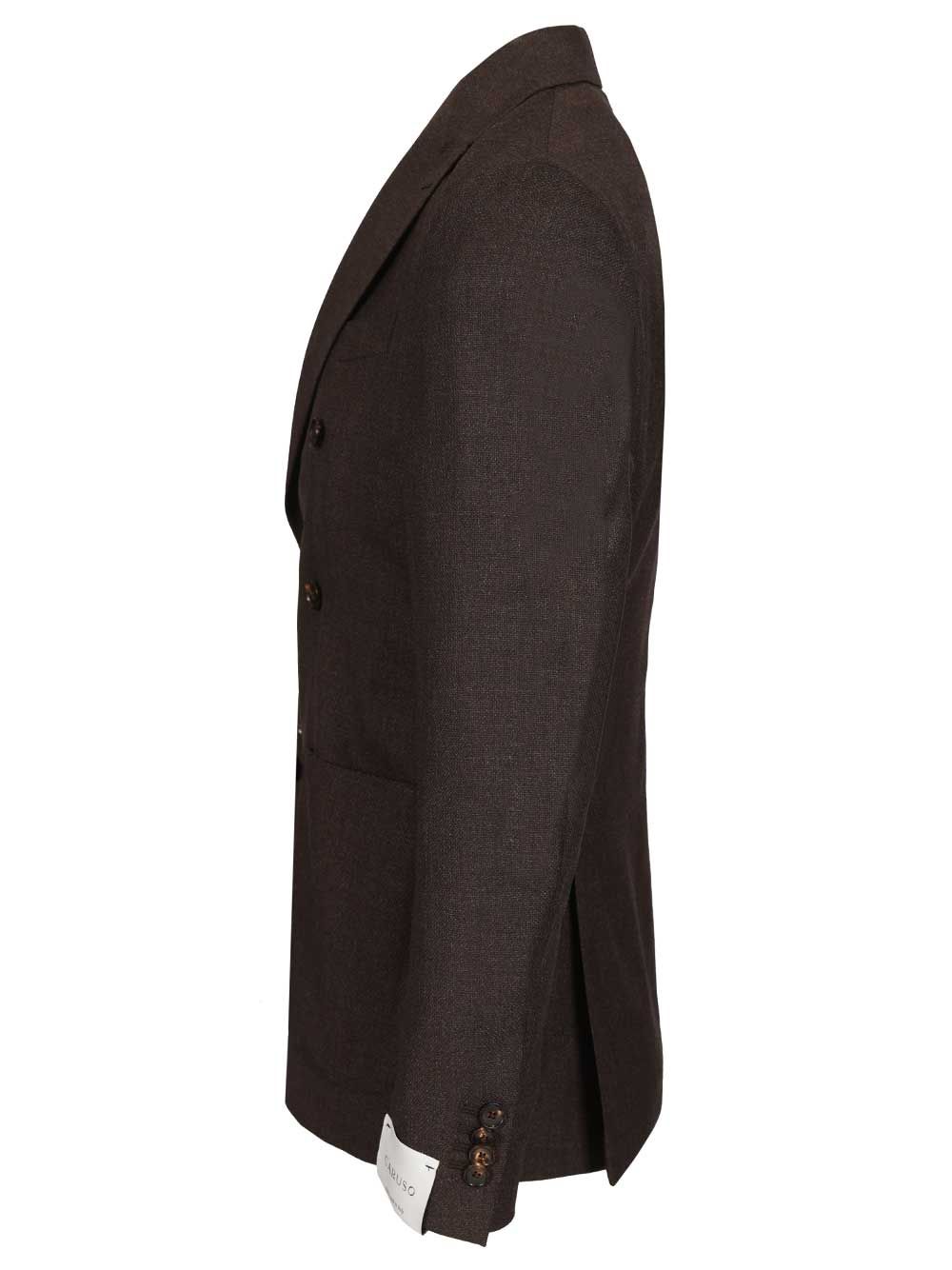 BLAZER BUTTERFLY DOPPIO PETTO SFODERATA 100 LANA TELA PE0P00 (CARUSO / ブレザー・ジャケット ) | CARUSO (カルーゾ)(2)