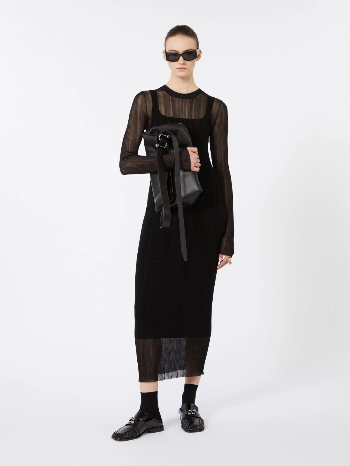 SportMax Dresses Black 2612321031600005 (Sportmax / ワンピース・ドレス・オールインワン ) | Sportmax (スポーツマックス)(1)