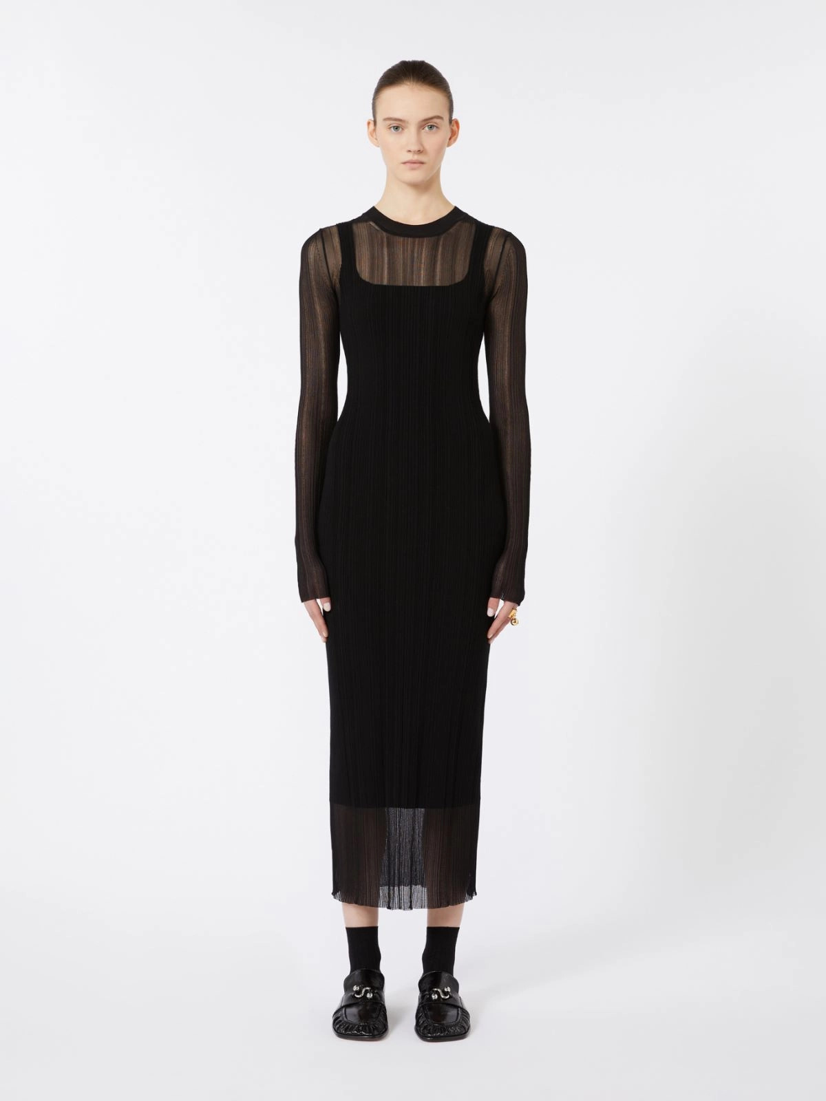 SportMax Dresses Black 2612321031600005 (Sportmax / ワンピース・ドレス・オールインワン ) | Sportmax (スポーツマックス)(2)