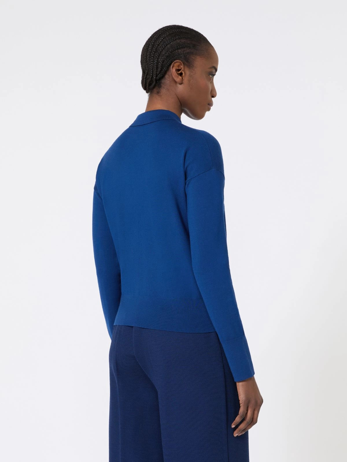 Max Mara Sweaters Blue 2611341061600003 (Max Mara / ニット・セーター・カーディガン ) | Max Mara (マックスマーラ)(3)