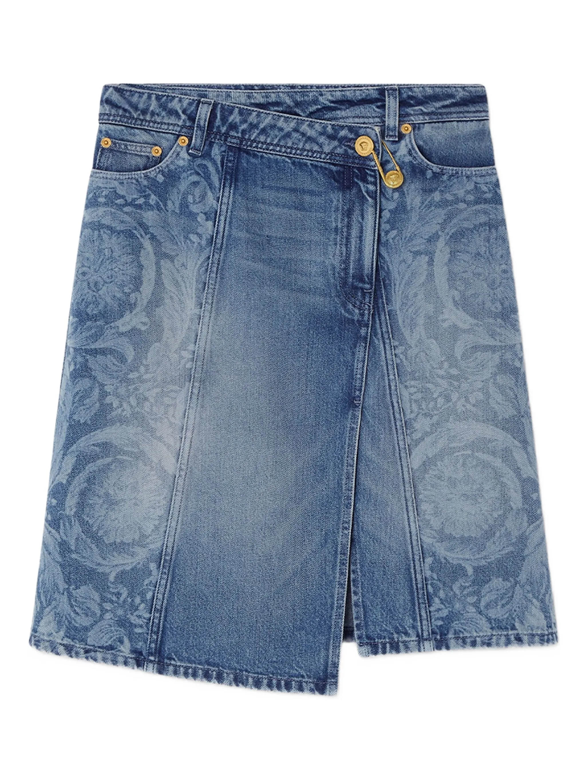 Versace Skirts Blue 10203951A147761D870 (VERSACE / スカート ) | VERSACE (ヴェルサーチェ)