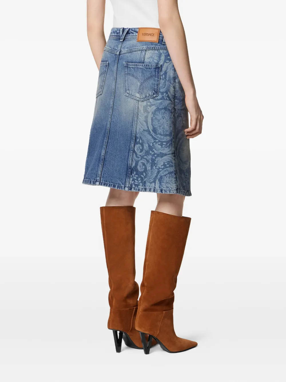 Versace Skirts Blue 10203951A147761D870 (VERSACE / スカート ) | VERSACE (ヴェルサーチェ)(3)