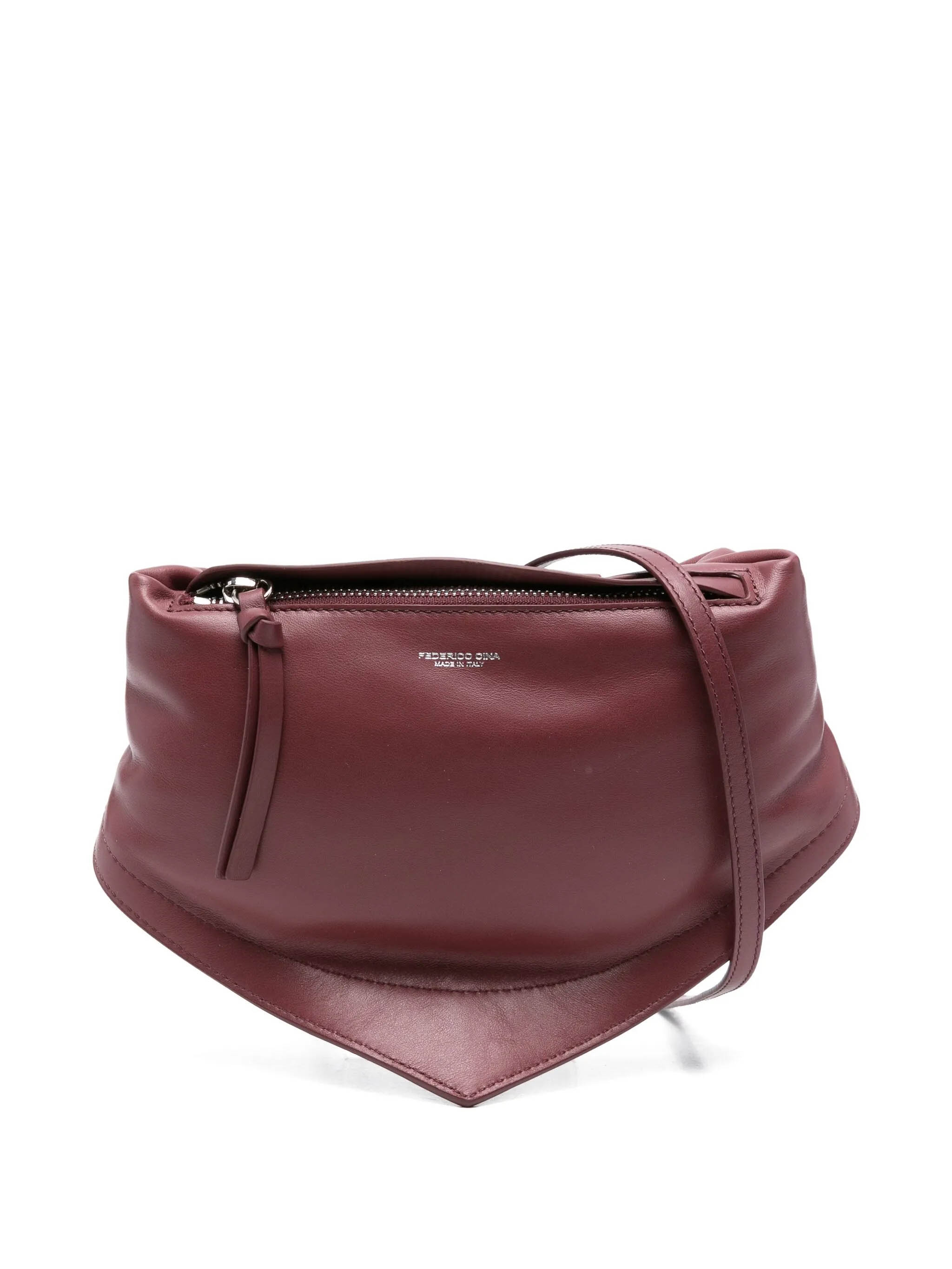 FEDERICO CINA Bags.. Red FCCOMTB0101BURGUNDY (FEDERICO CINA / ハンドバッグ・ショルダーバッグ ) | FEDERICO CINA (フェデリコ チーナ)