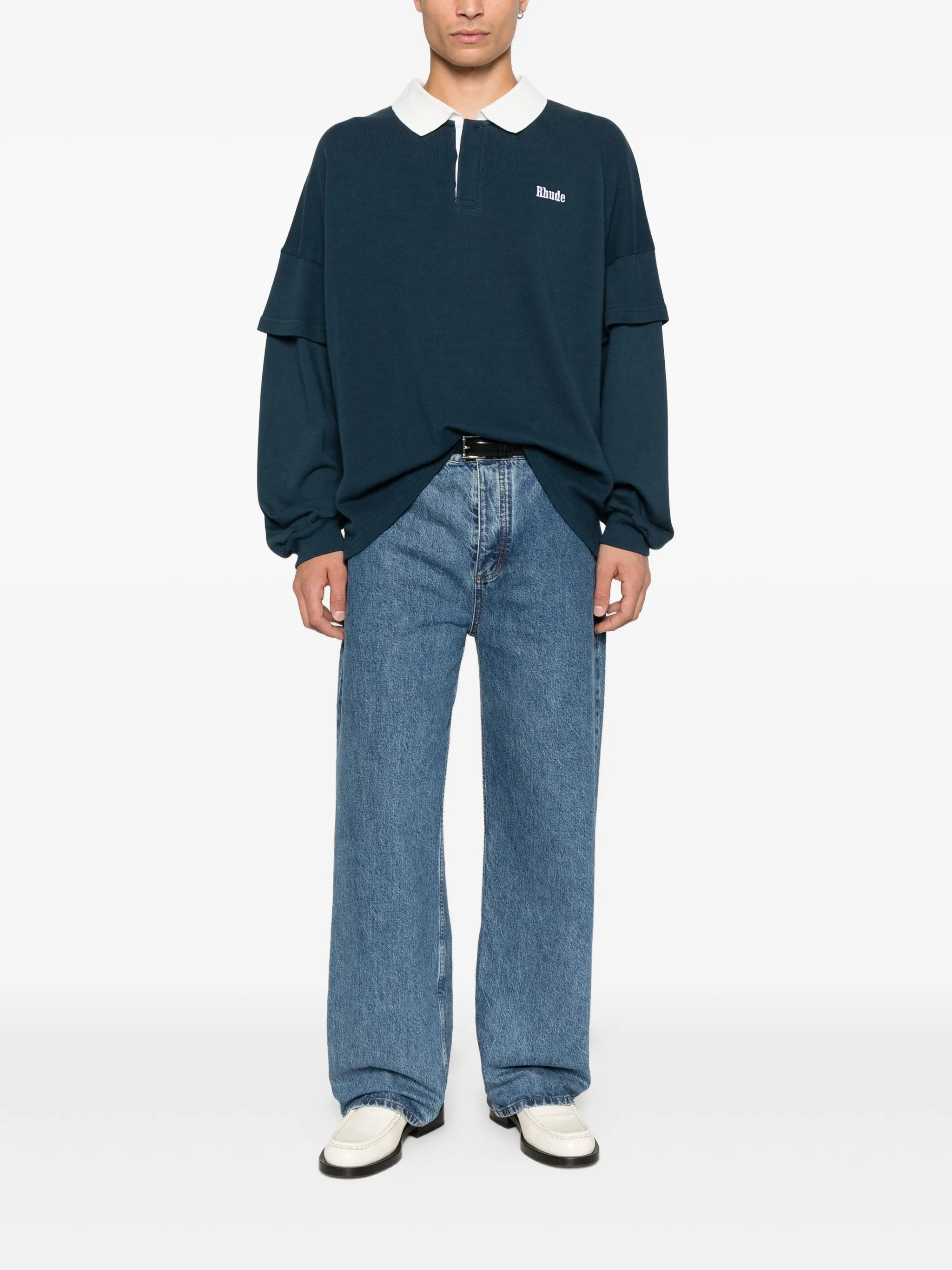 Rhude T-shirts and Polos RHFW25PO030123175 (RHUDE / ポロシャツ ) | RHUDE (ルード)(1)