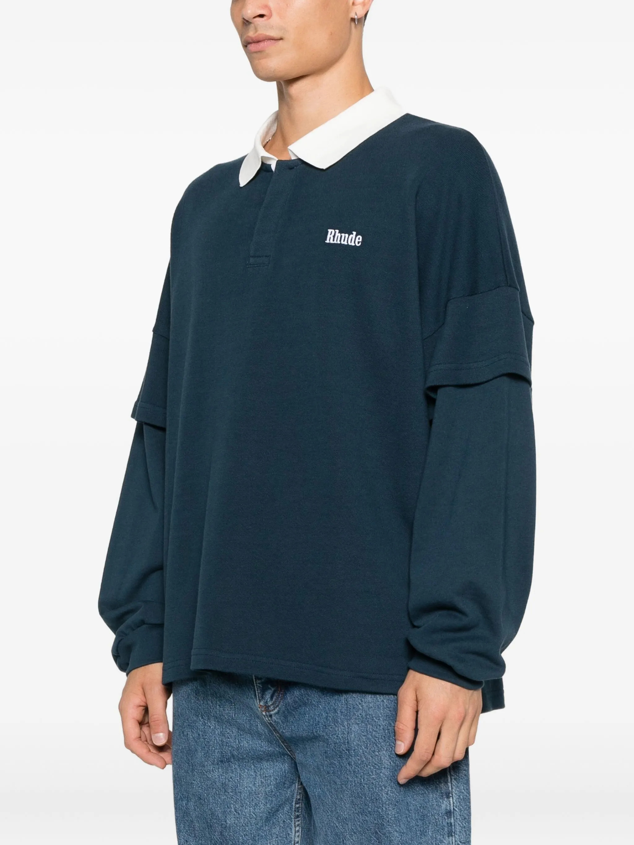 Rhude T-shirts and Polos RHFW25PO030123175 (RHUDE / ポロシャツ ) | RHUDE (ルード)(2)