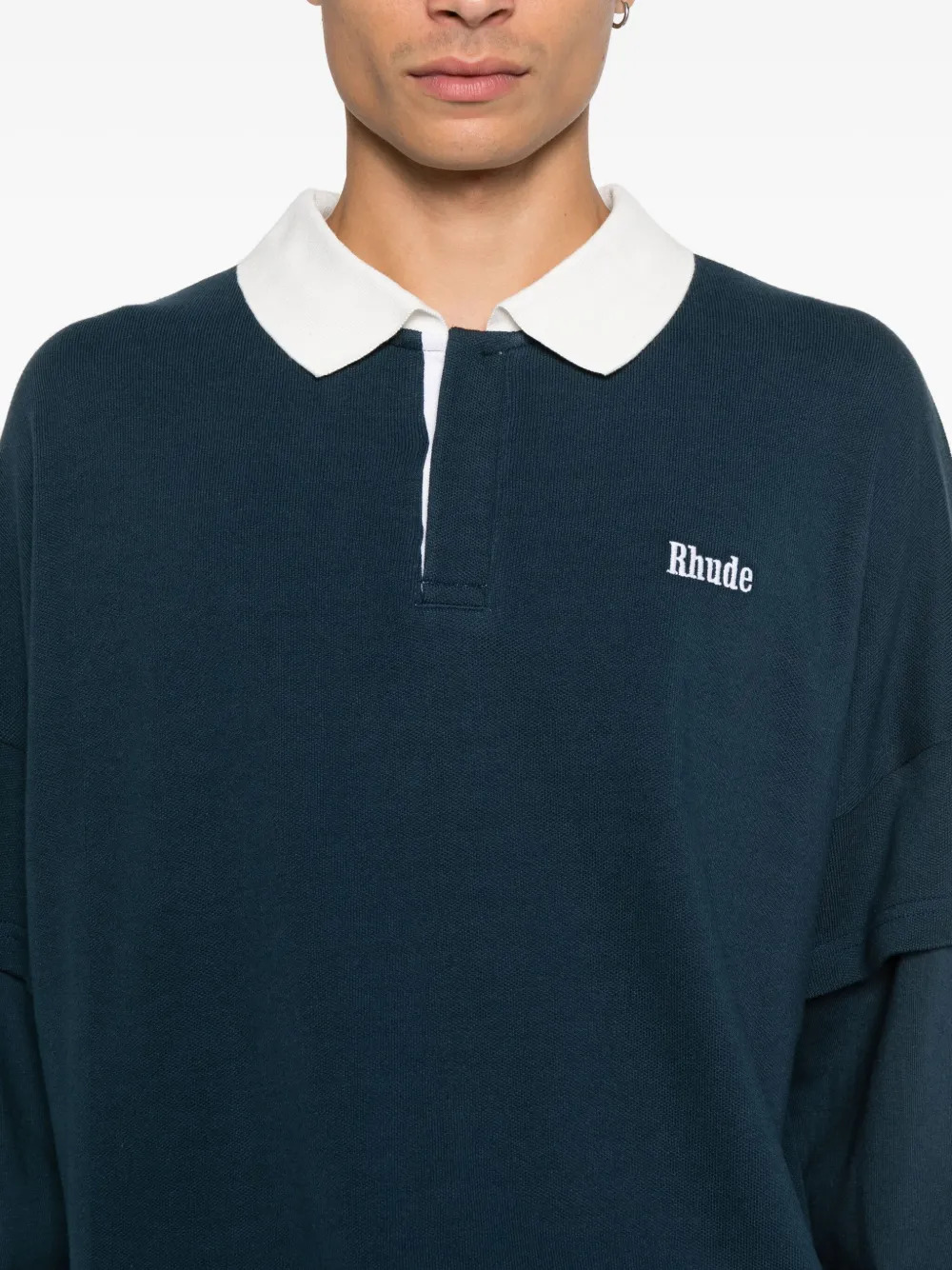 Rhude T-shirts and Polos RHFW25PO030123175 (RHUDE / ポロシャツ ) | RHUDE (ルード)(4)