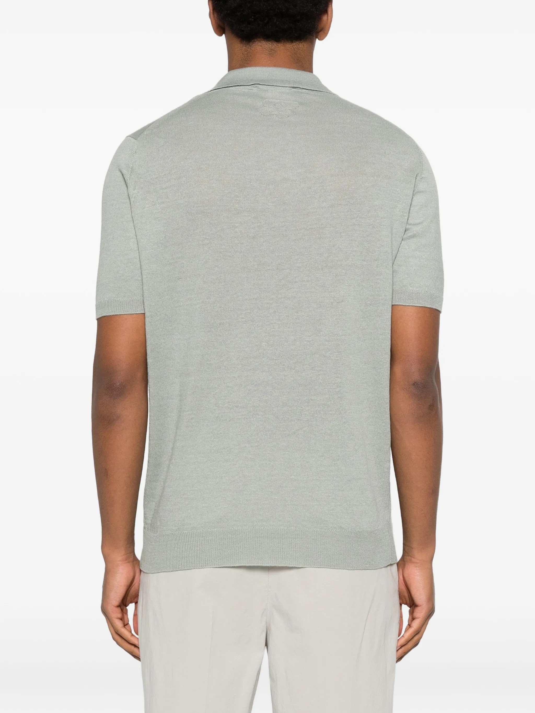 Lardini T-shirts and Polos Green PALPMC104PA66022510 (LARDINI / ポロシャツ ) | LARDINI (ラルディーニ)(3)