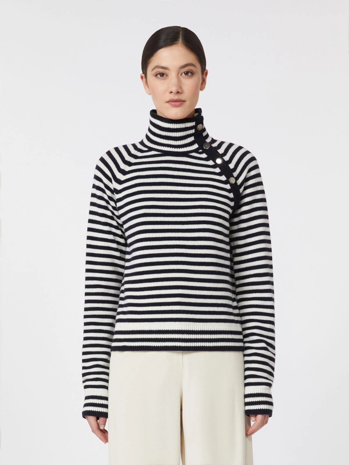Max Mara Sweaters Blue 2611361121600007 (Max Mara / ニット・セーター・カーディガン ) | Max Mara (マックスマーラ)(2)