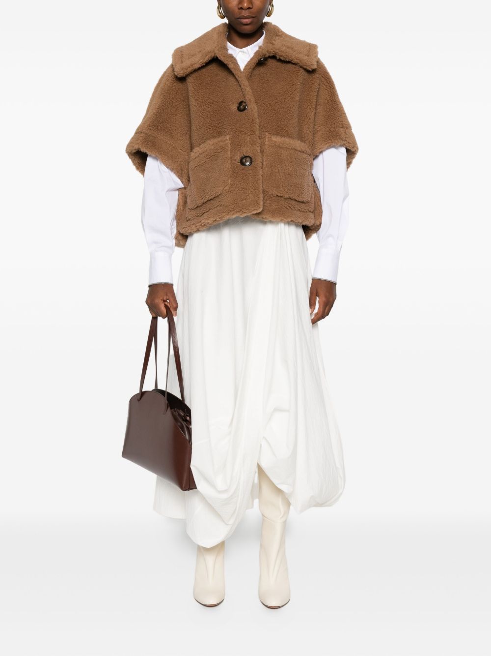 Max Mara Coats Brown 2524736022600001 (Max Mara / レザー&ファージャケット・コート ) | Max Mara (マックスマーラ)(1)