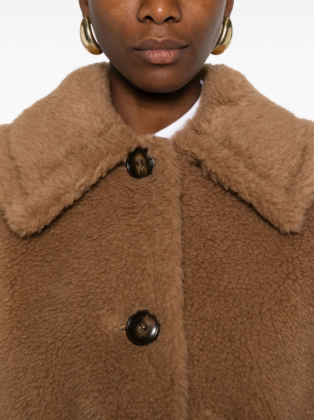 Max Mara Coats Brown 2524736022600001 (Max Mara / レザー&ファージャケット・コート ) | Max Mara (マックスマーラ)(4)