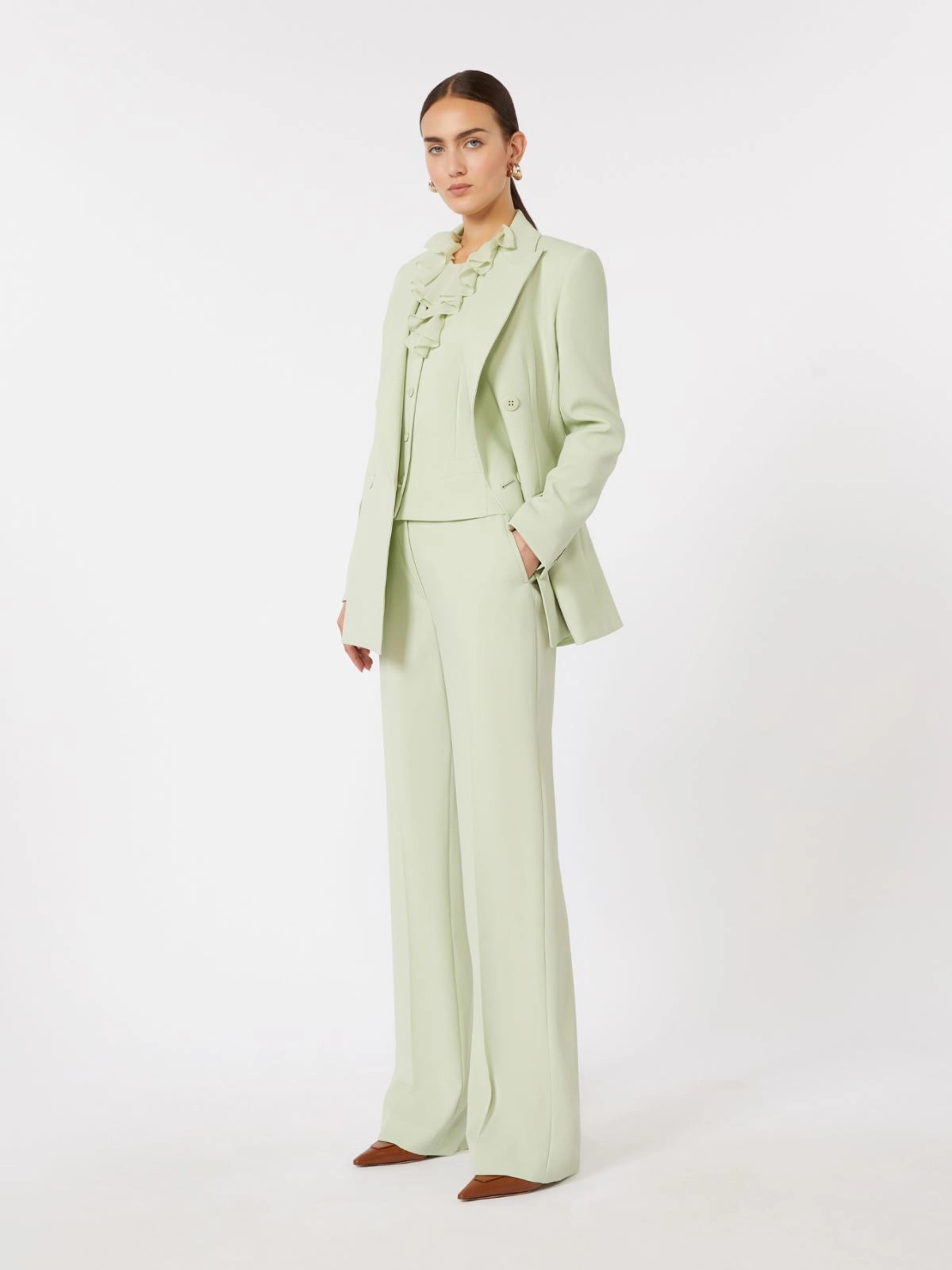 Max Mara Studio Jackets Green 2616151011600048 (Max Mara Studio / ベスト ) | Max Mara Studio (マックスマーラ ステュディオ)(1)