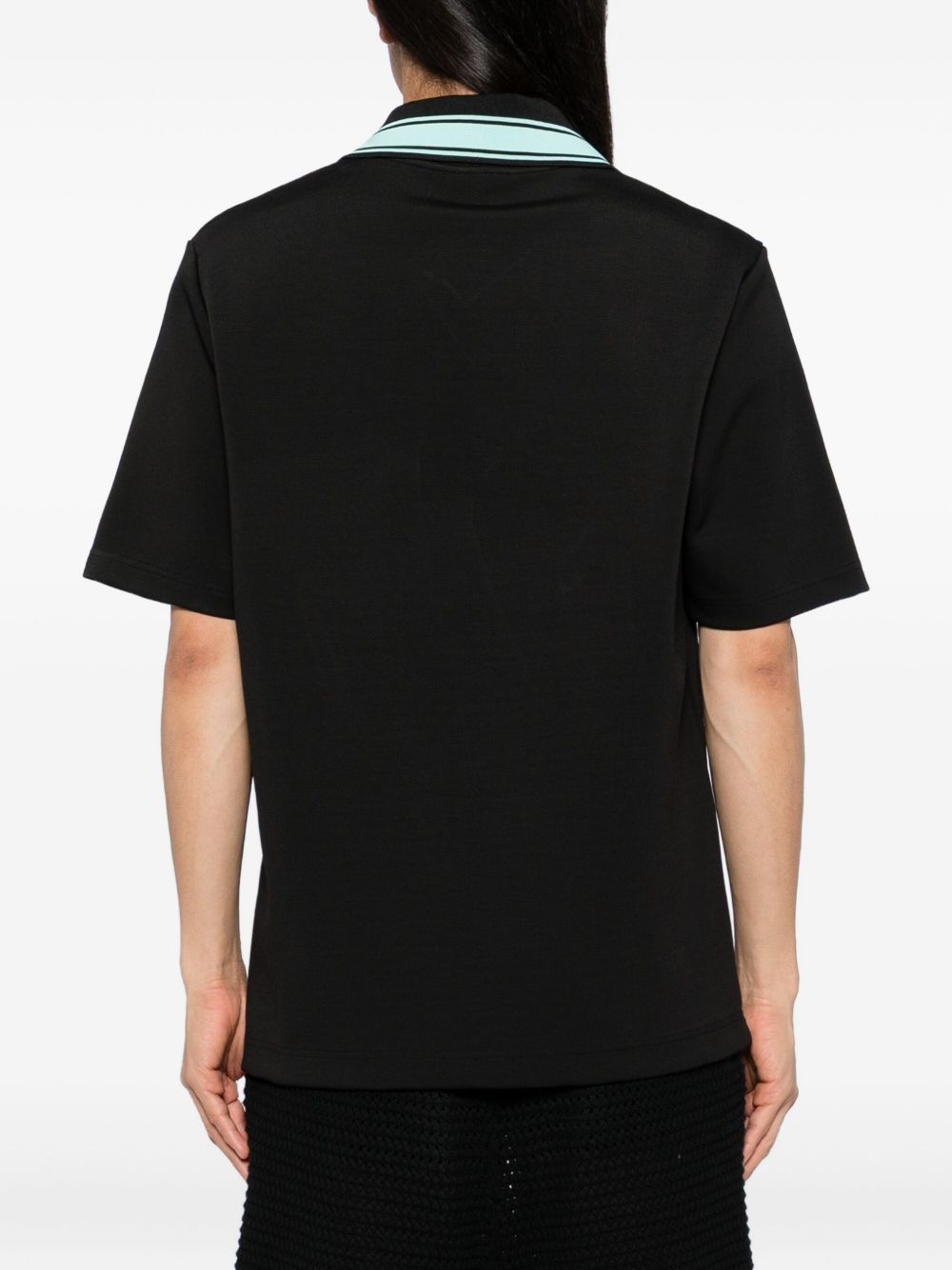 Casablanca T-shirts and Polos Black MPF25JTP38101 (Casablanca / ポロシャツ ) | Casablanca (カサブランカ)(1)