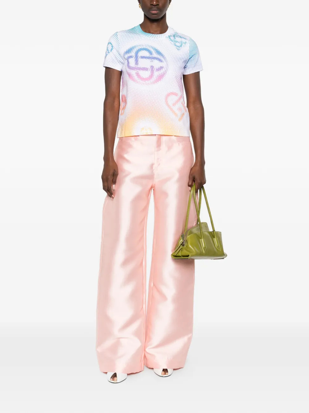 Casablanca T-shirts and Polos MultiColour WSP26JTS02003 (Casablanca / Tシャツ・カットソー ) | Casablanca (カサブランカ)(1)