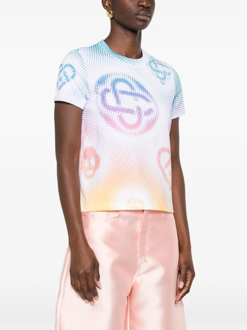 Casablanca T-shirts and Polos MultiColour WSP26JTS02003 (Casablanca / Tシャツ・カットソー ) | Casablanca (カサブランカ)(2)
