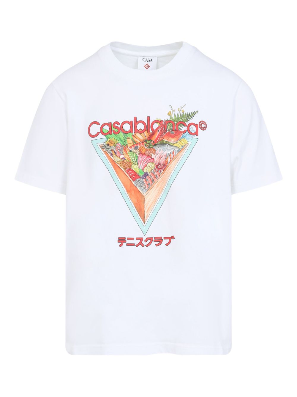 Casablanca T-shirts and Polos White MAW25JTS00101 (Casablanca / Tシャツ・カットソー ) | Casablanca (カサブランカ)
