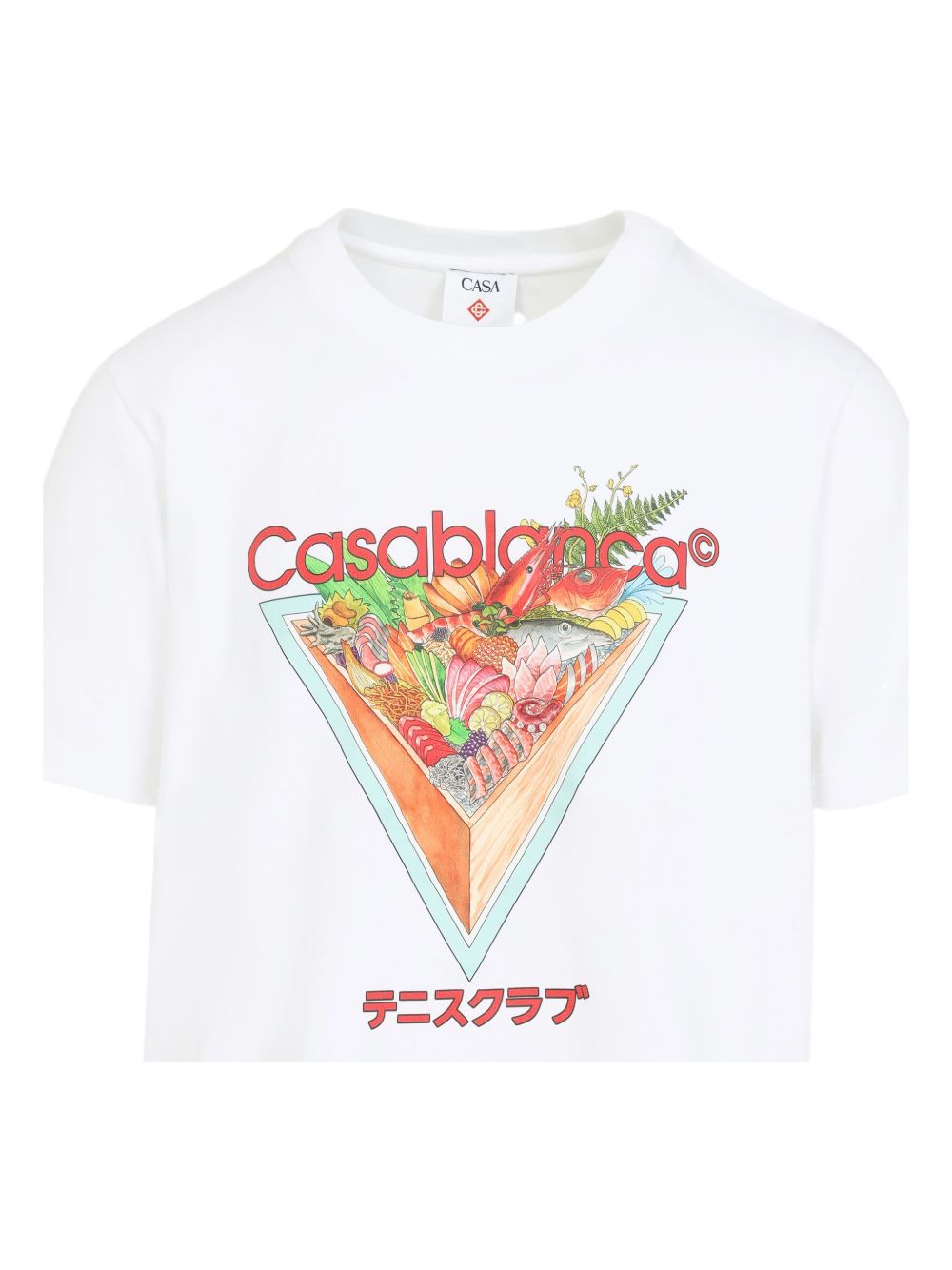 Casablanca T-shirts and Polos White MAW25JTS00101 (Casablanca / Tシャツ・カットソー ) | Casablanca (カサブランカ)(4)