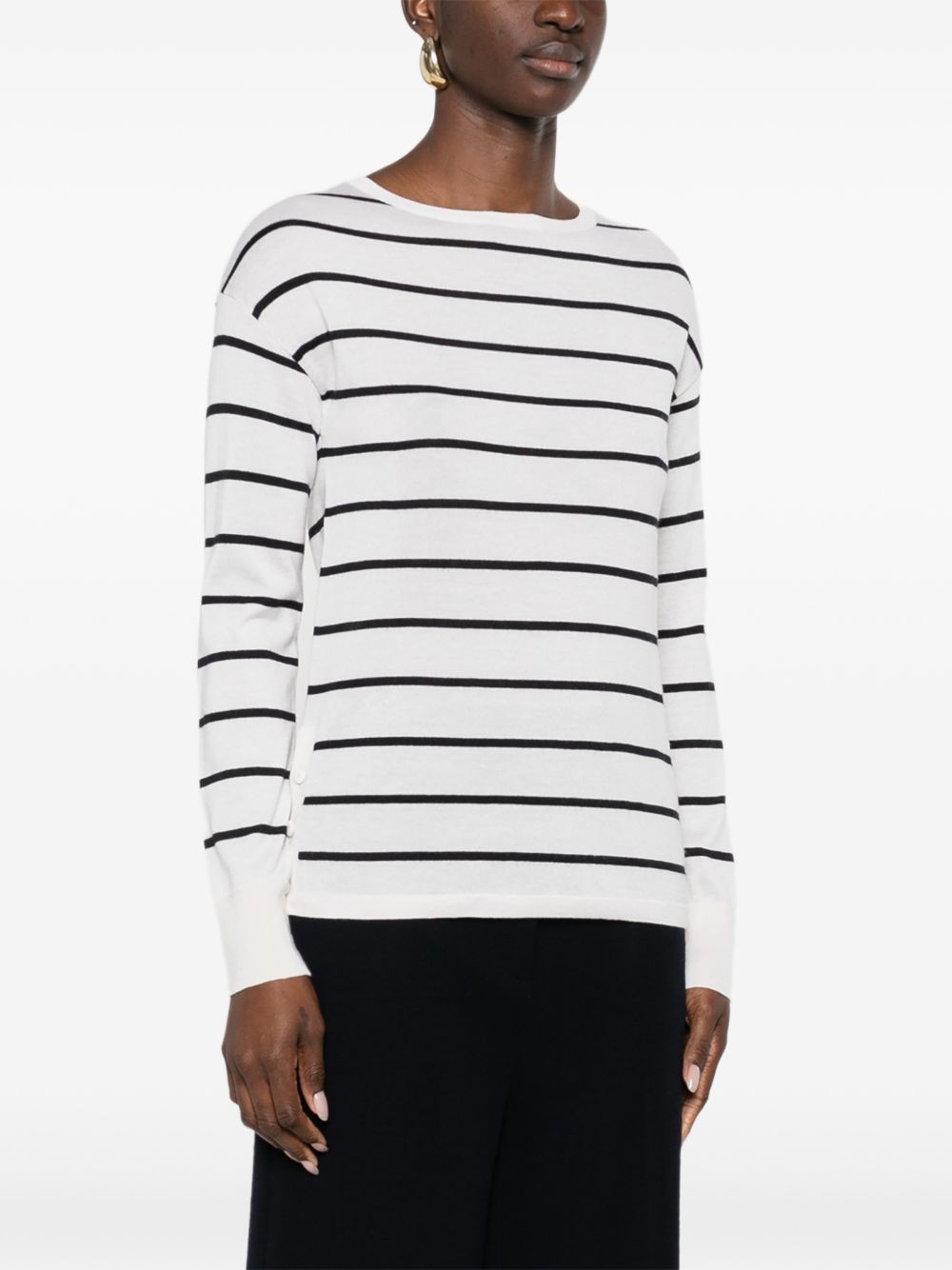 Max Mara Sweaters White 2611361038600006 (Max Mara / ニット・セーター・カーディガン ) | Max Mara (マックスマーラ)(2)