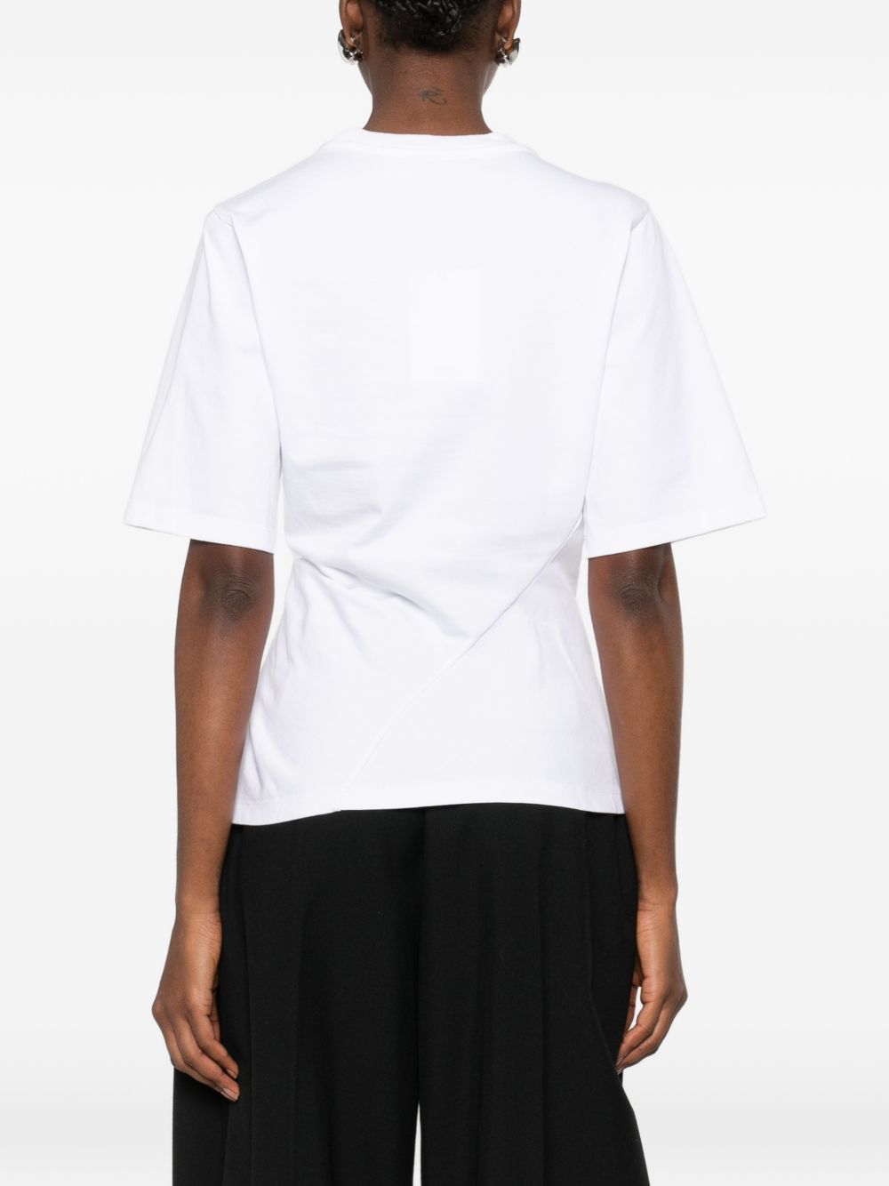 ROHE T-shirts and Polos White 41820207100 (RÓHE / Tシャツ・カットソー ) | RÓHE (ローエ)(3)