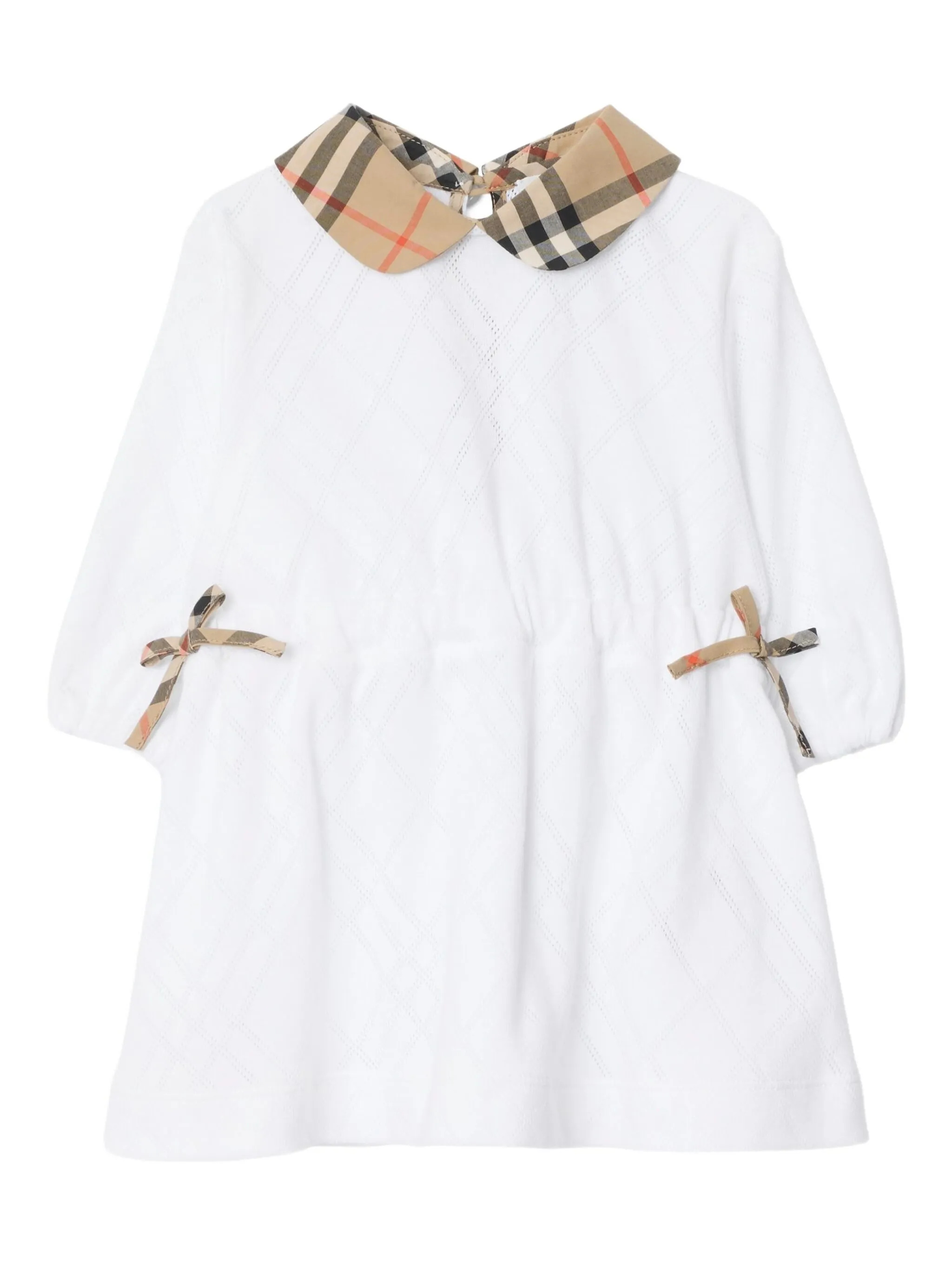 Burberry Kids Clothing.... White 8117493A1464 (Burberry / ワンピース・ドレス・オールインワン ) | Burberry (バーバリー)(1)