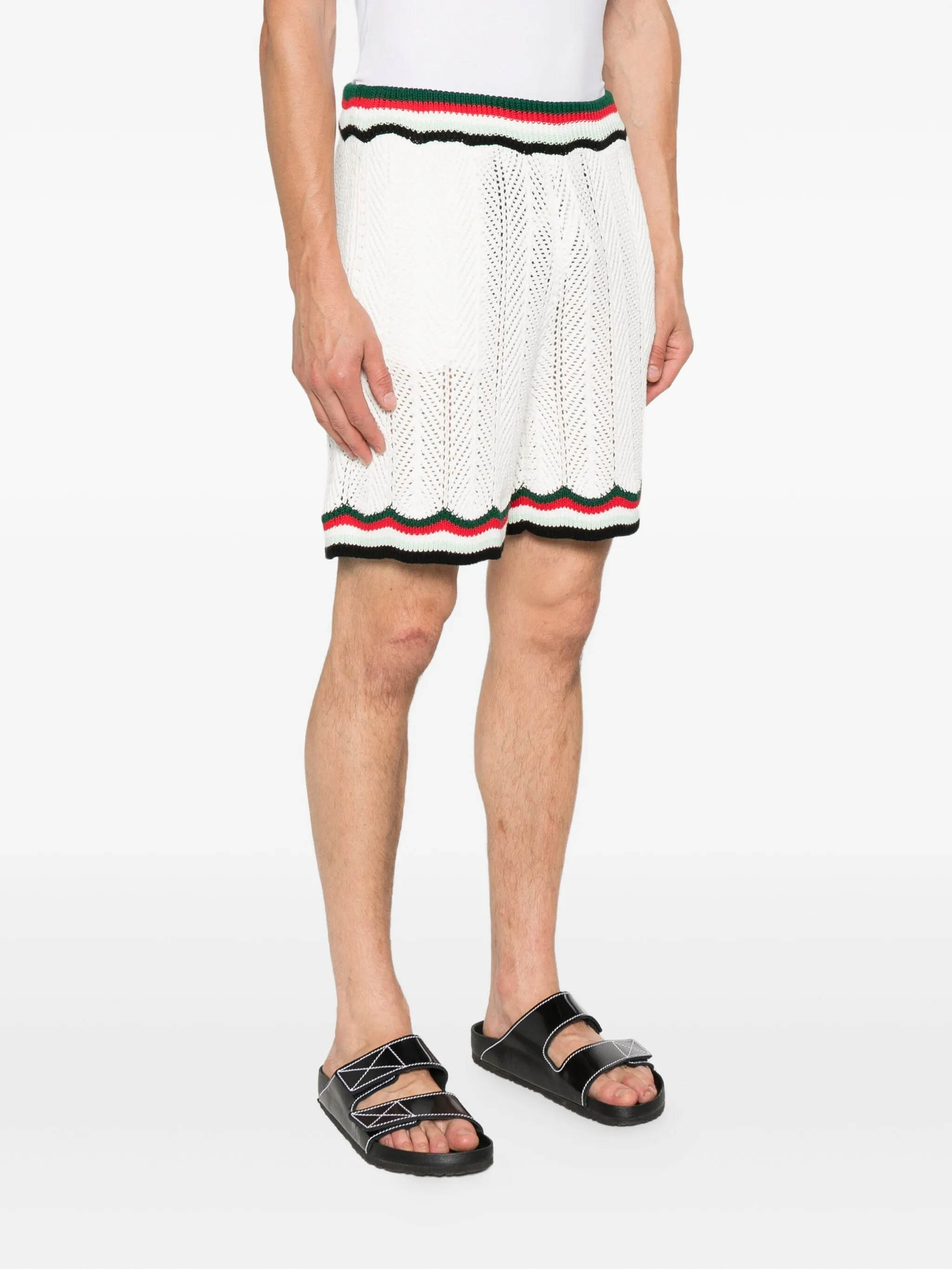 Casablanca Shorts White MPF25KW101001 (Casablanca / ショートパンツ ) | Casablanca (カサブランカ)(2)