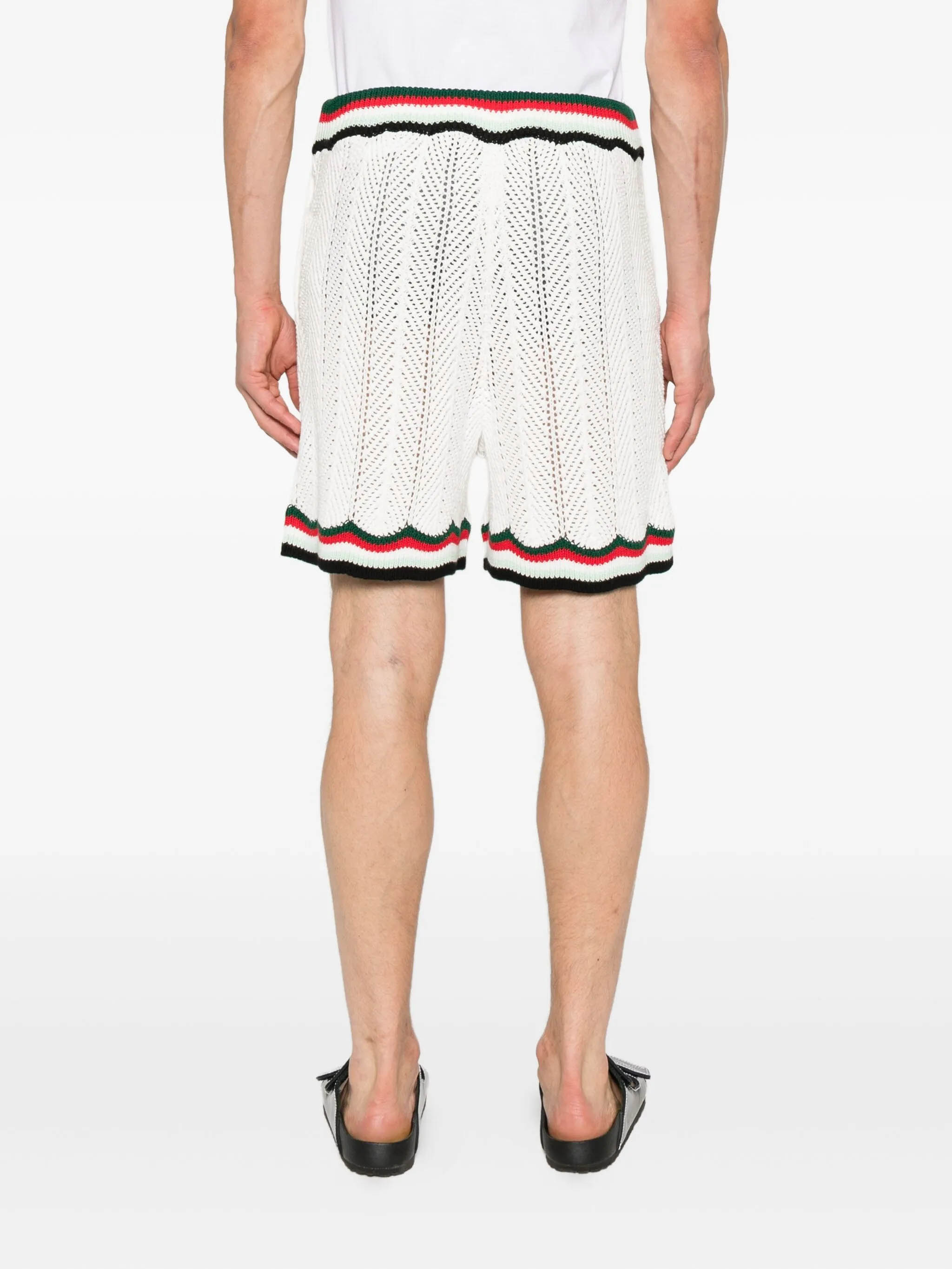 Casablanca Shorts White MPF25KW101001 (Casablanca / ショートパンツ ) | Casablanca (カサブランカ)(3)