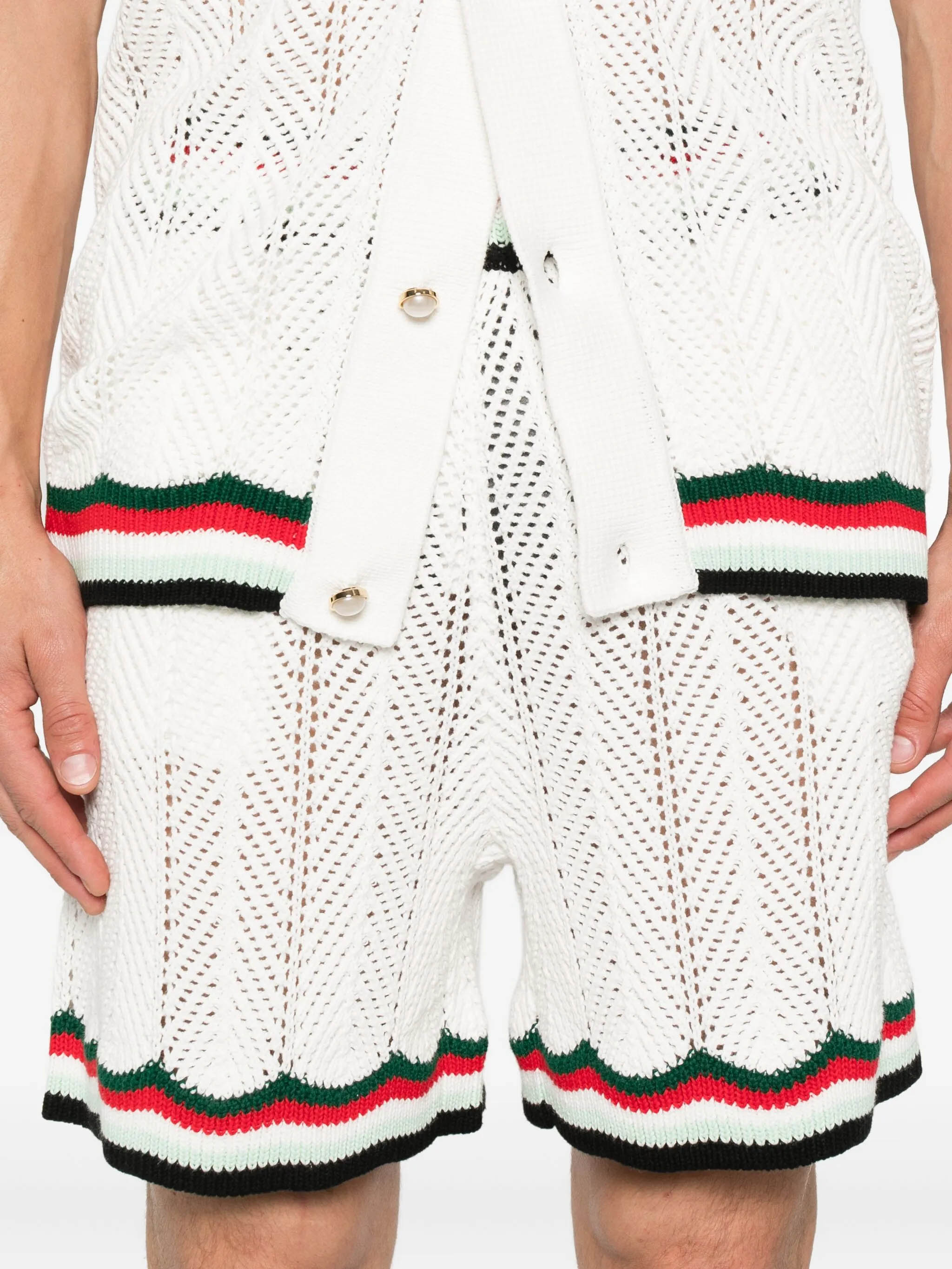 Casablanca Shorts White MPF25KW101001 (Casablanca / ショートパンツ ) | Casablanca (カサブランカ)(4)