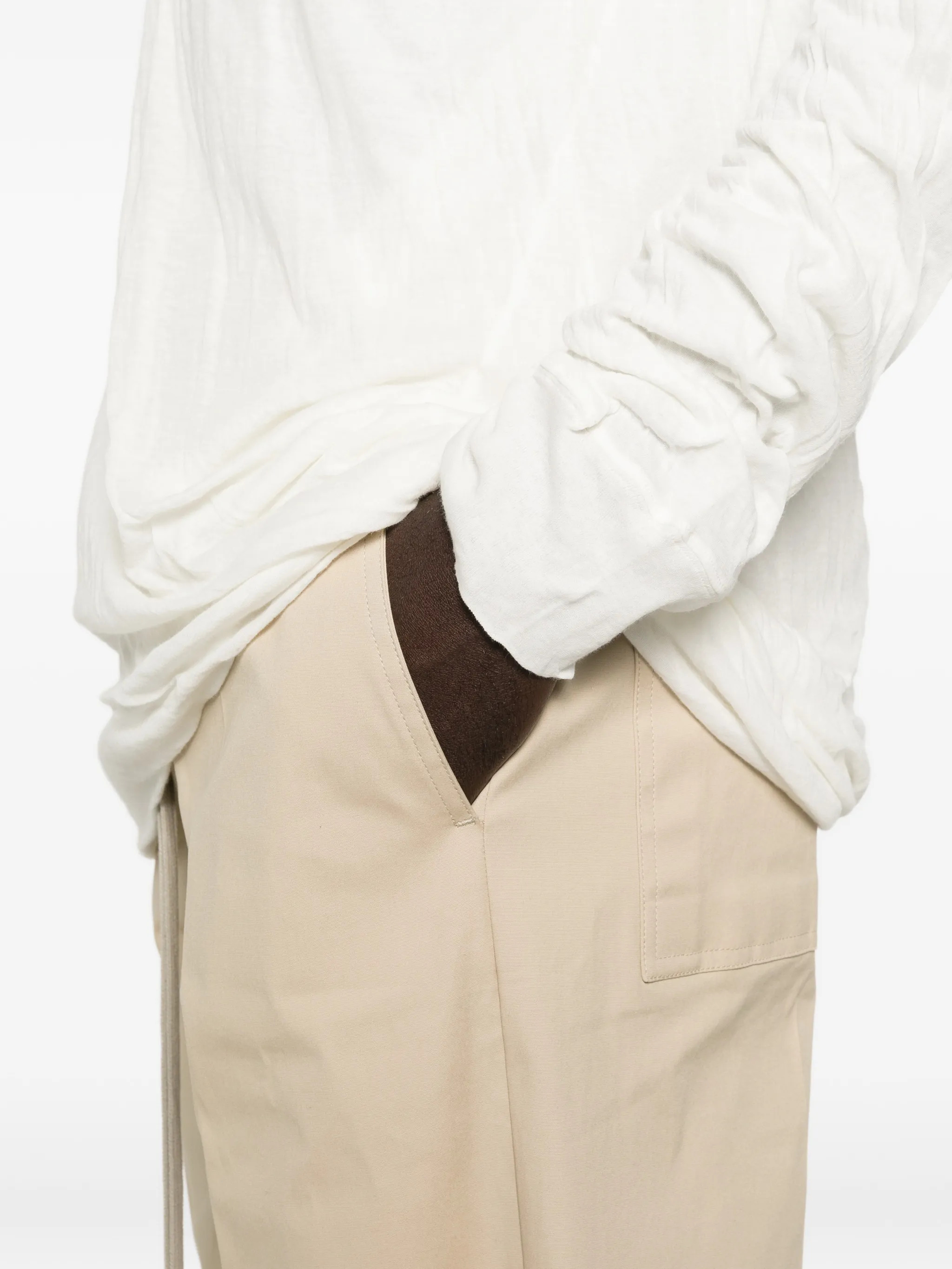 Rick Owens RTW... Beige RU01F2378TE138 (Rick Owens / パンツ ) | Rick Owens (リック オウエンス)(4)