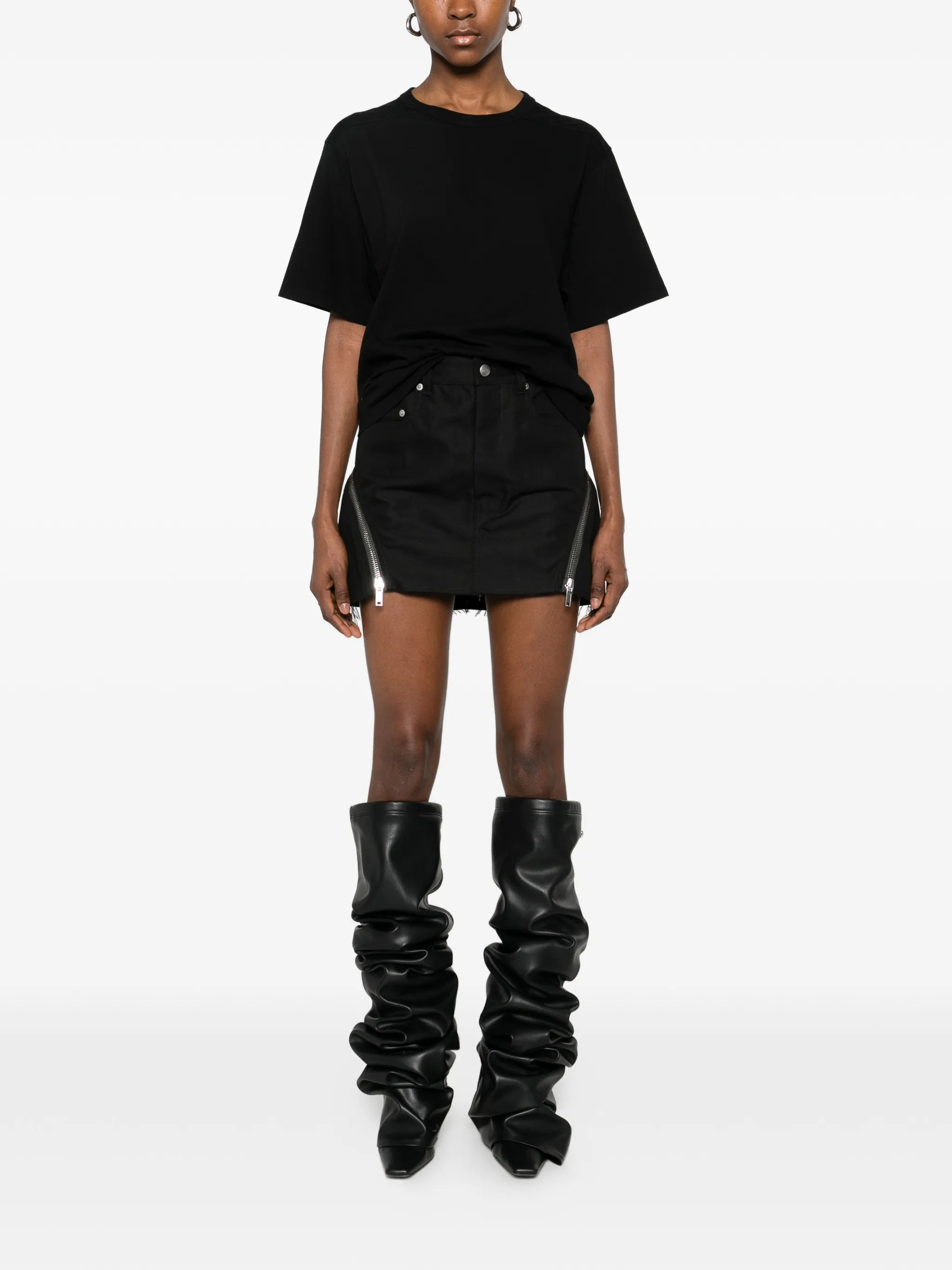 Rick Owens T-shirts and Polos Black RP01F6200JA09 (Rick Owens / Tシャツ・カットソー ) | Rick Owens (リック オウエンス)(1)