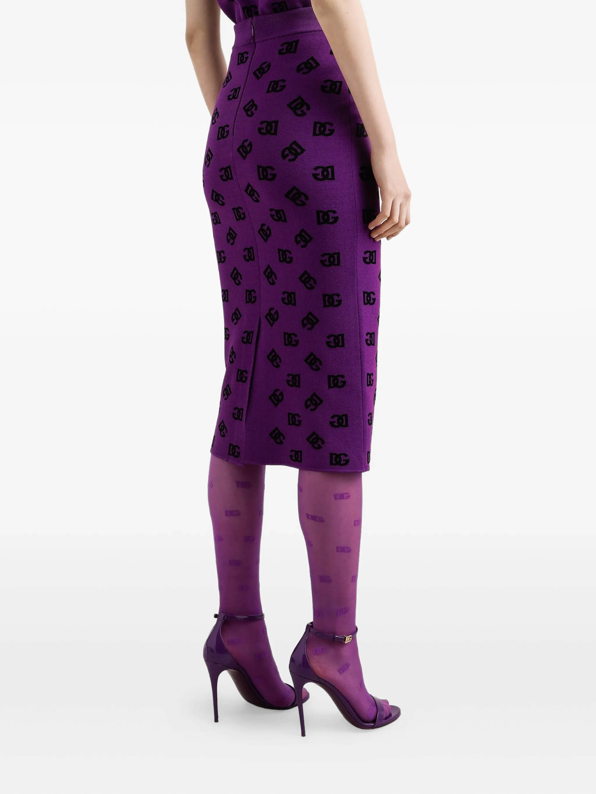 Dolce & Gabbana Skirts Purple FXO25TJGMB3F1540 (Dolce & Gabbana / スカート ) | Dolce & Gabbana (ドルチェガッバーナ)(3)