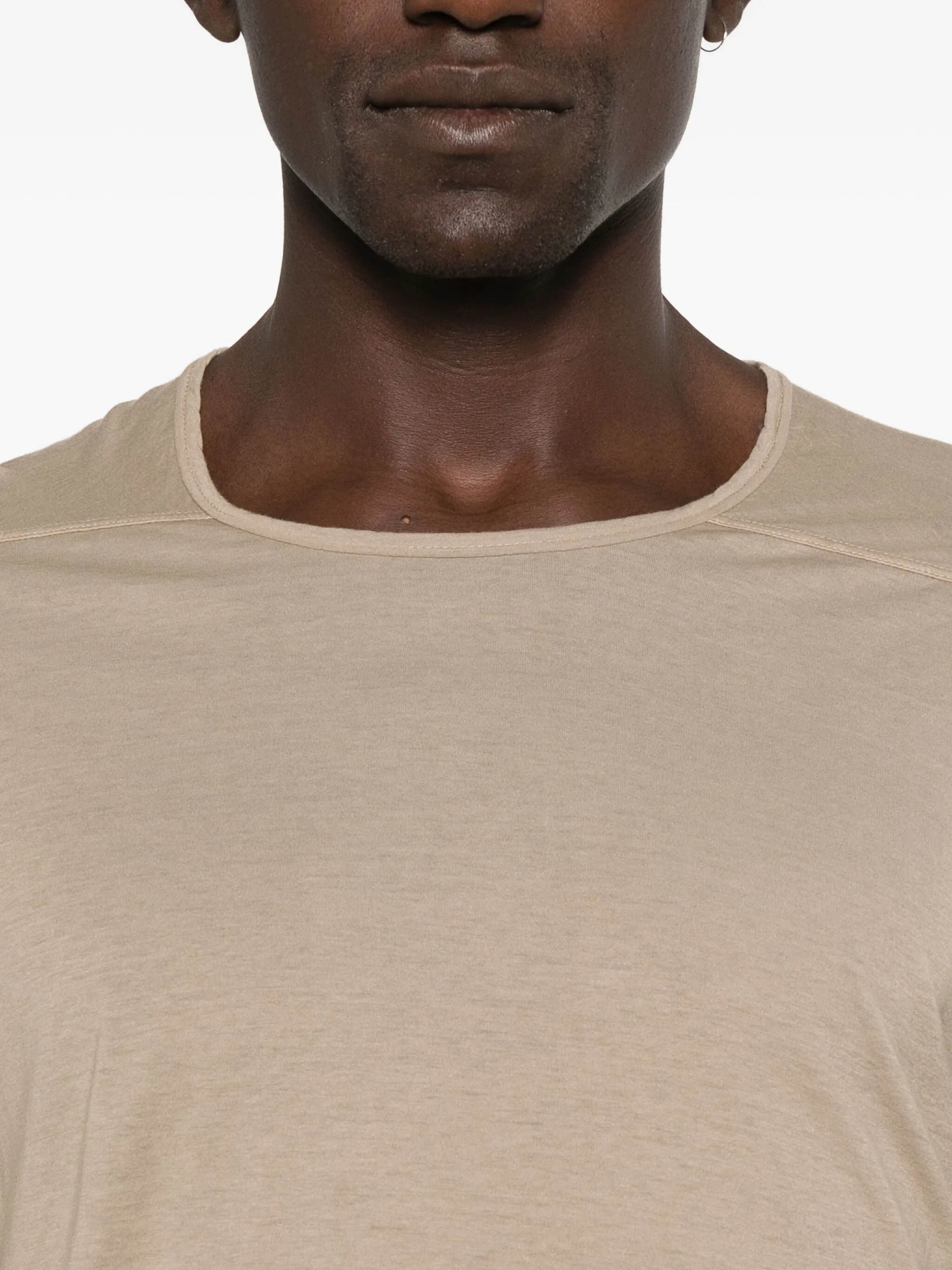 RICK OWENS DRKSHDW T-shirts and Polos Beige DU02E7260BH88 (Rick Owens DRKSHDW / Tシャツ・カットソー ) | Rick Owens DRKSHDW (リック オウエンス ダークシャドウ)(3)